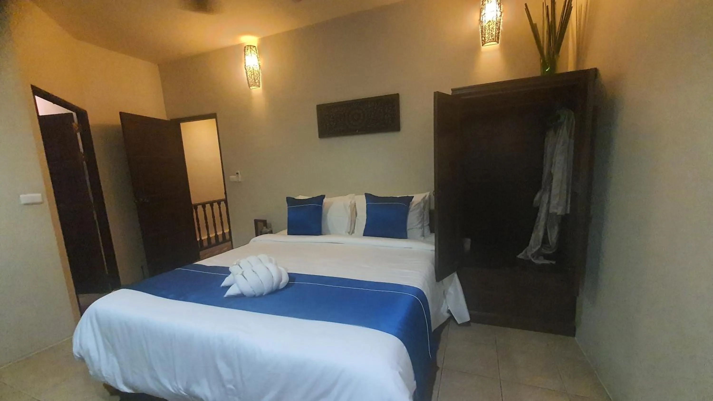 Bedroom, Bed in KhaoTong Villa at Melina's