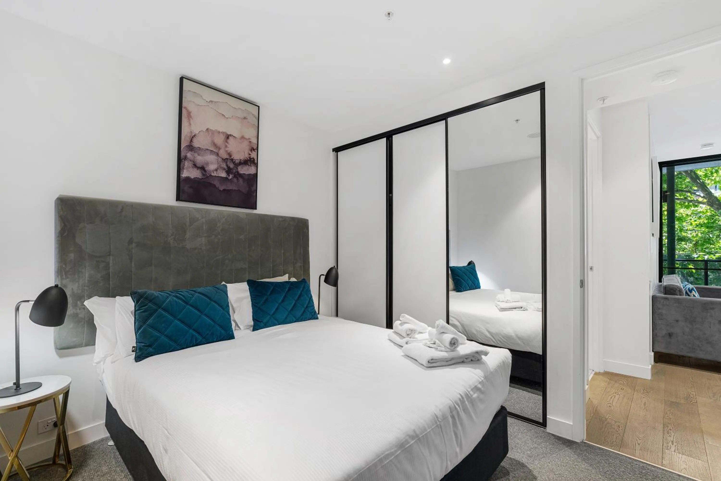 Bed in The Eminence Apartments by CLLIX