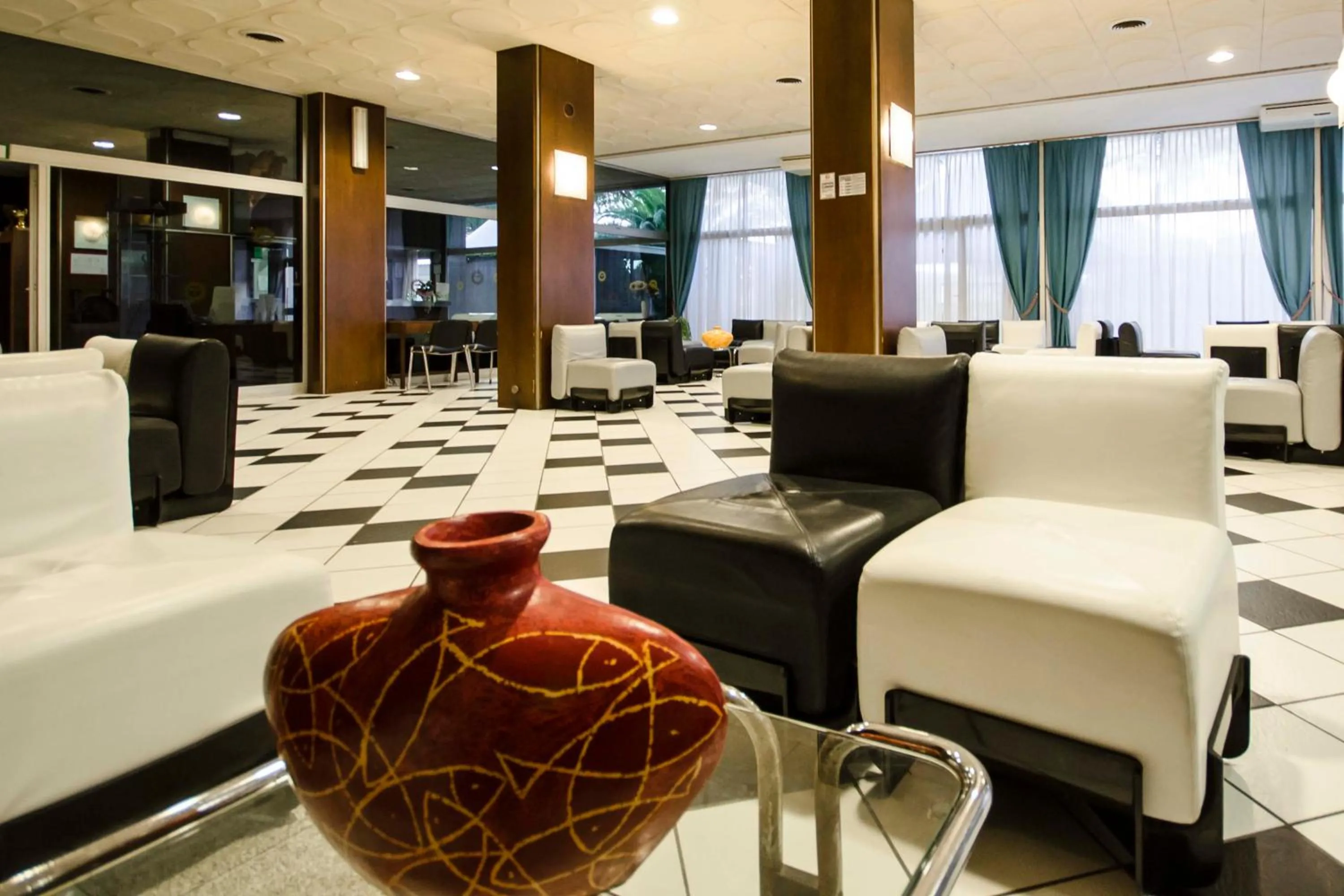 Lobby or reception in Grand Hotel Helios