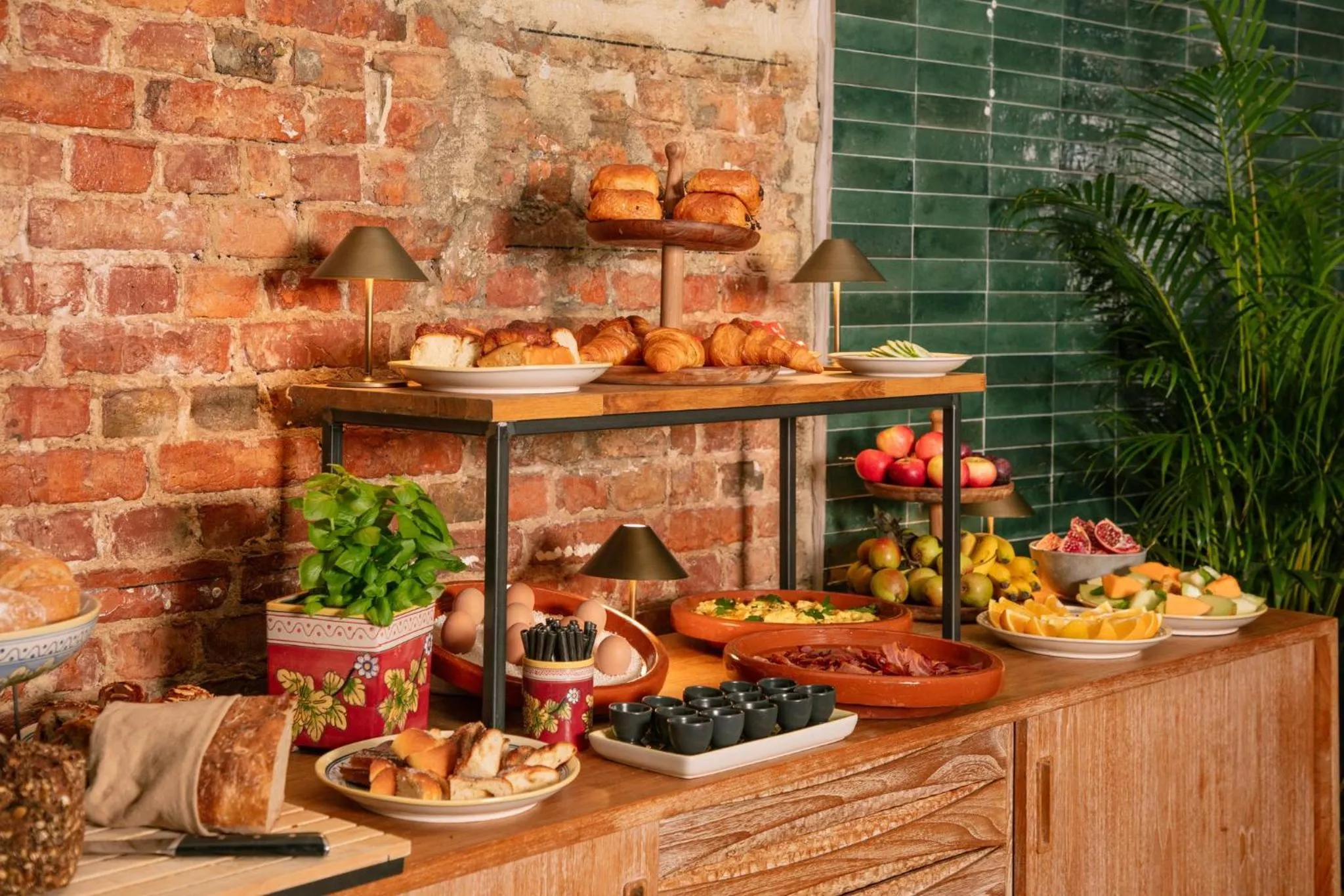 Buffet breakfast in Lulu Guldsmeden