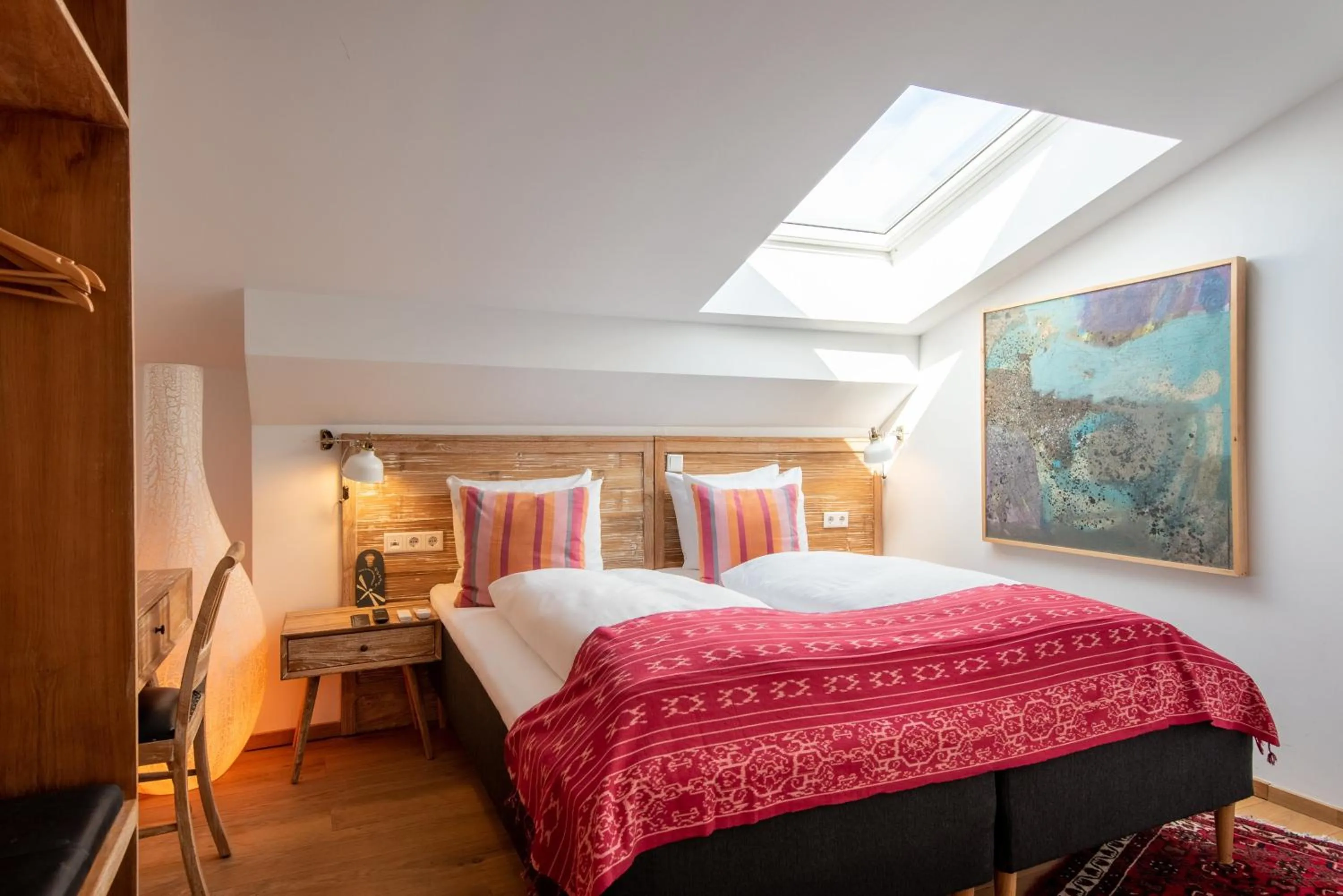 Bedroom, Bed in Lulu Guldsmeden