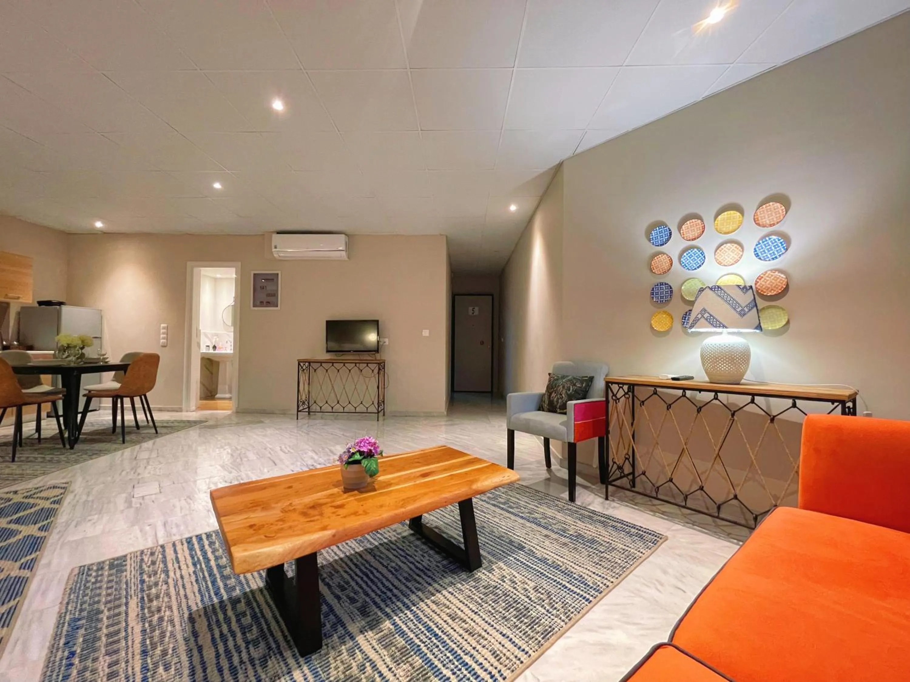 Seating area in WSD Baia Acropolis Hotel Apartment