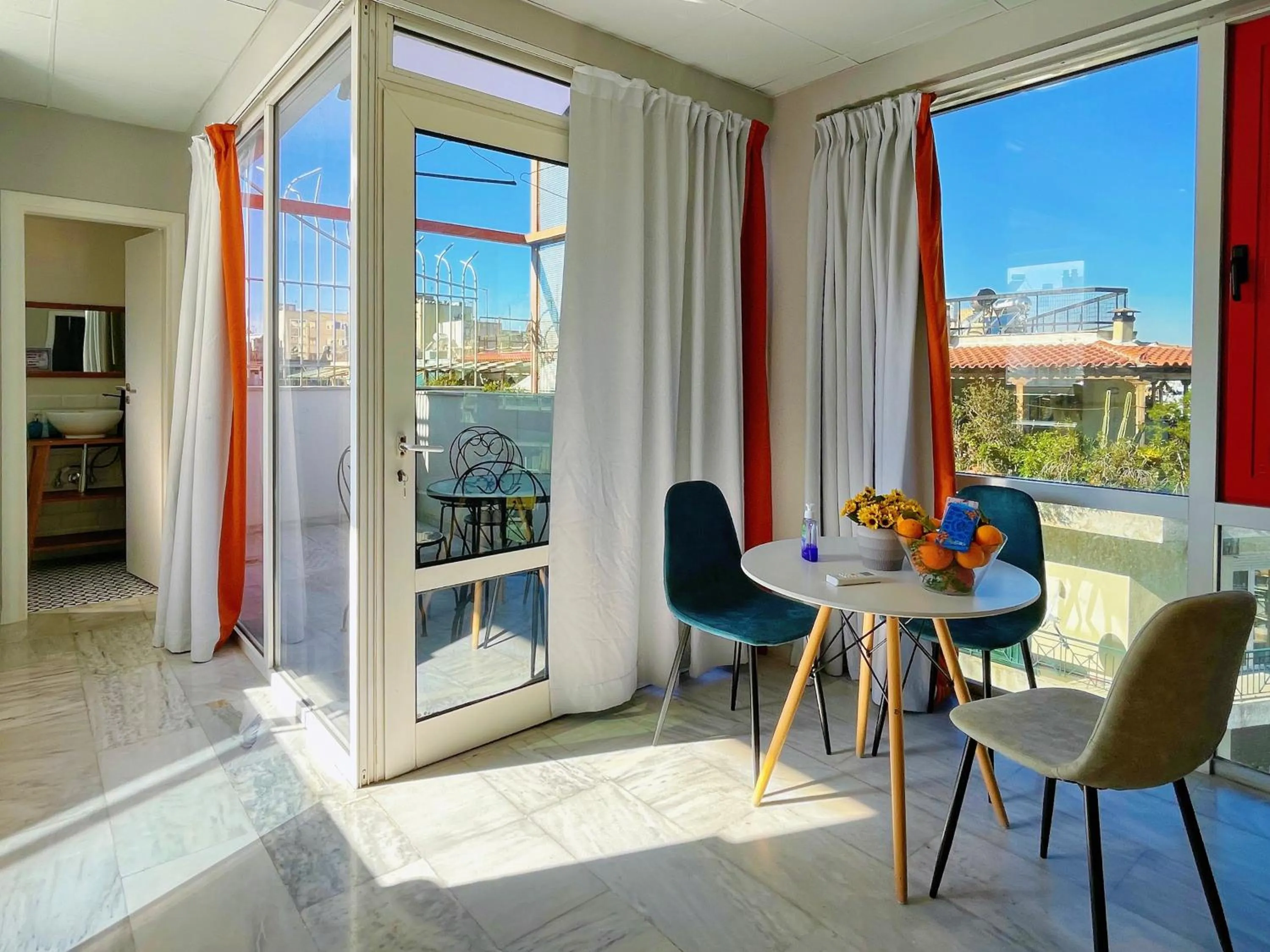 Balcony/Terrace in WSD Baia Acropolis Hotel Apartment