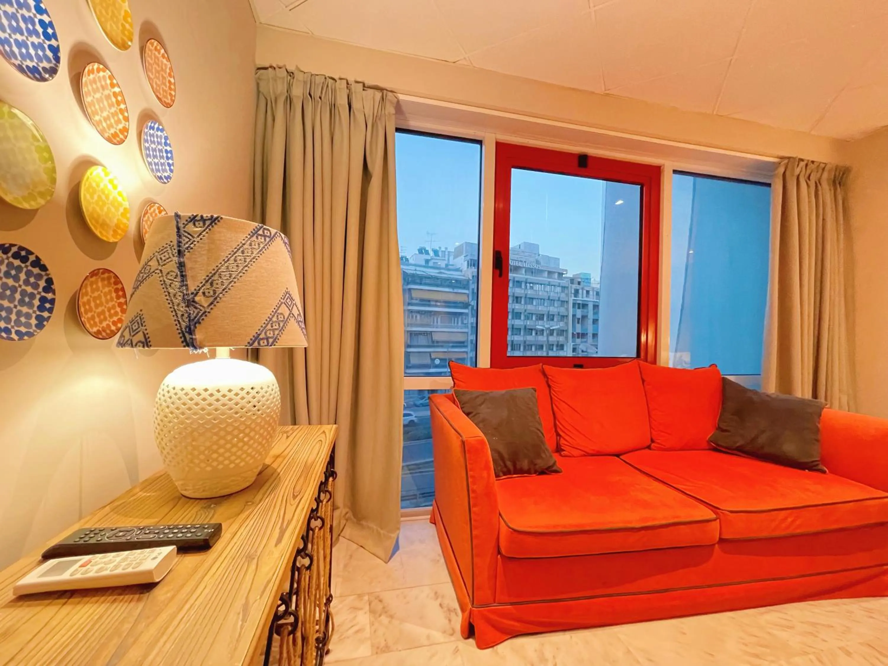 Seating area in WSD Baia Acropolis Hotel Apartment