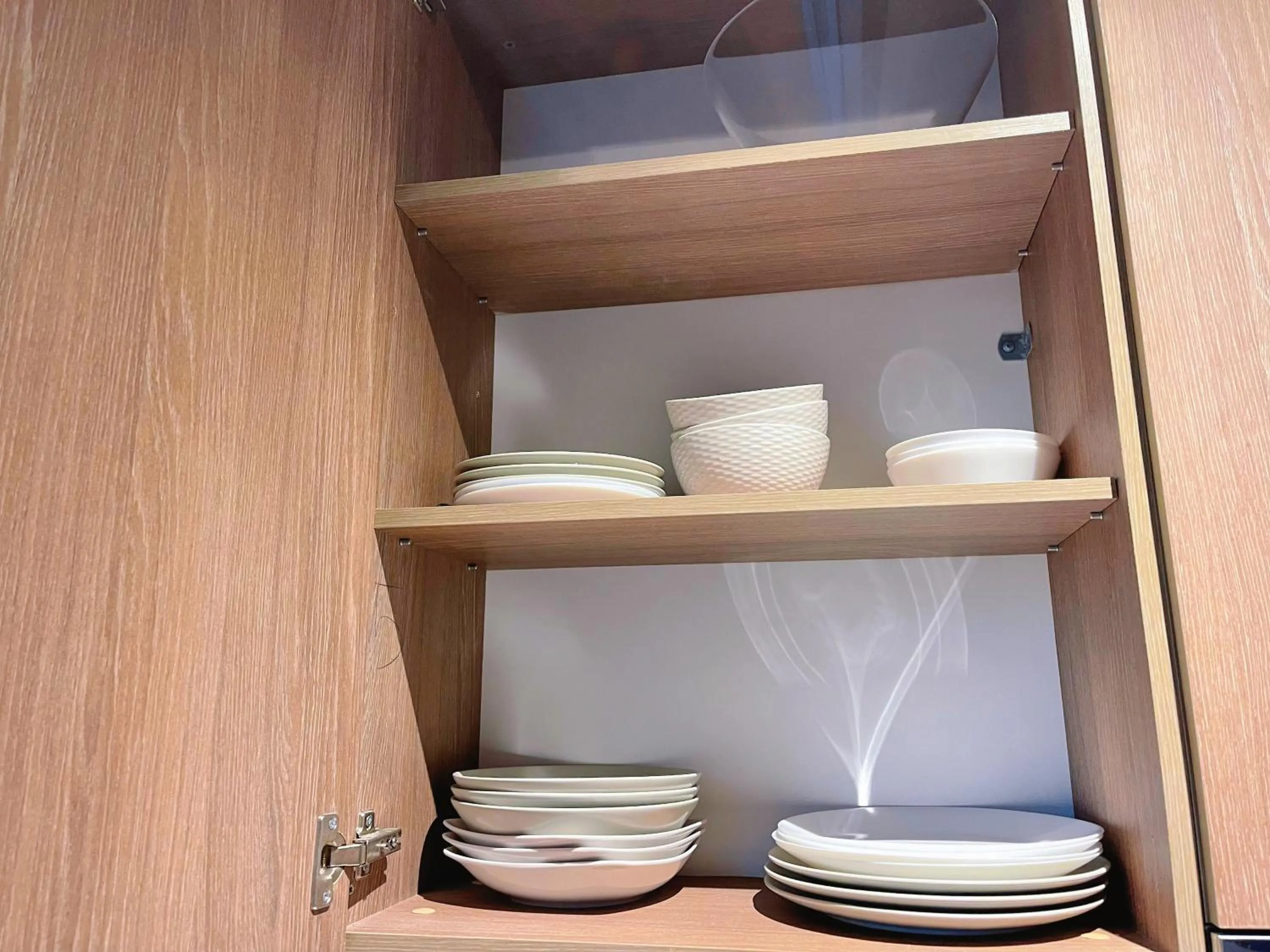 Kitchen or kitchenette in WSD Baia Acropolis Hotel Apartment