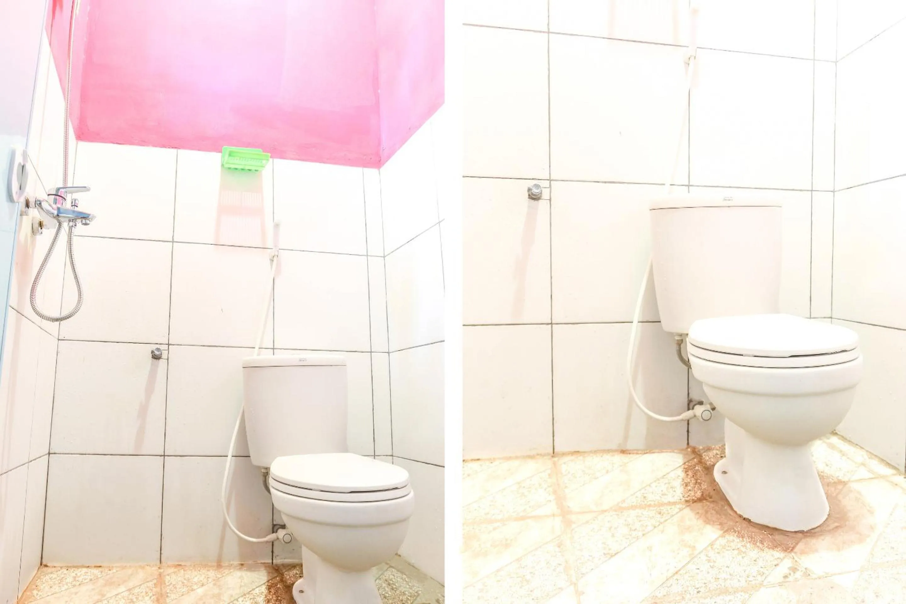 Bathroom in OYO 1662 Zury Homestay