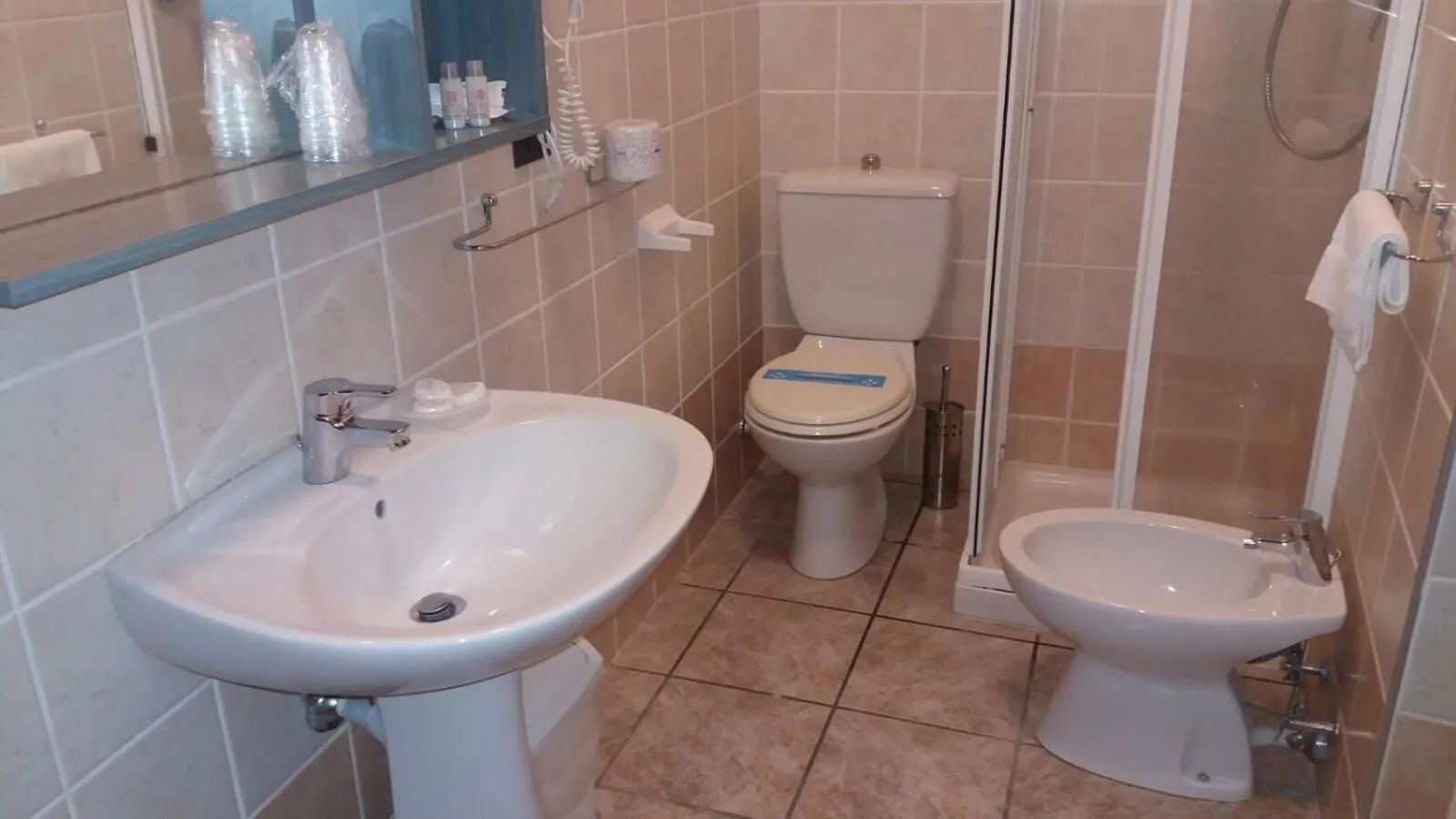 Bathroom in Antiche Terre Hotel & Relax