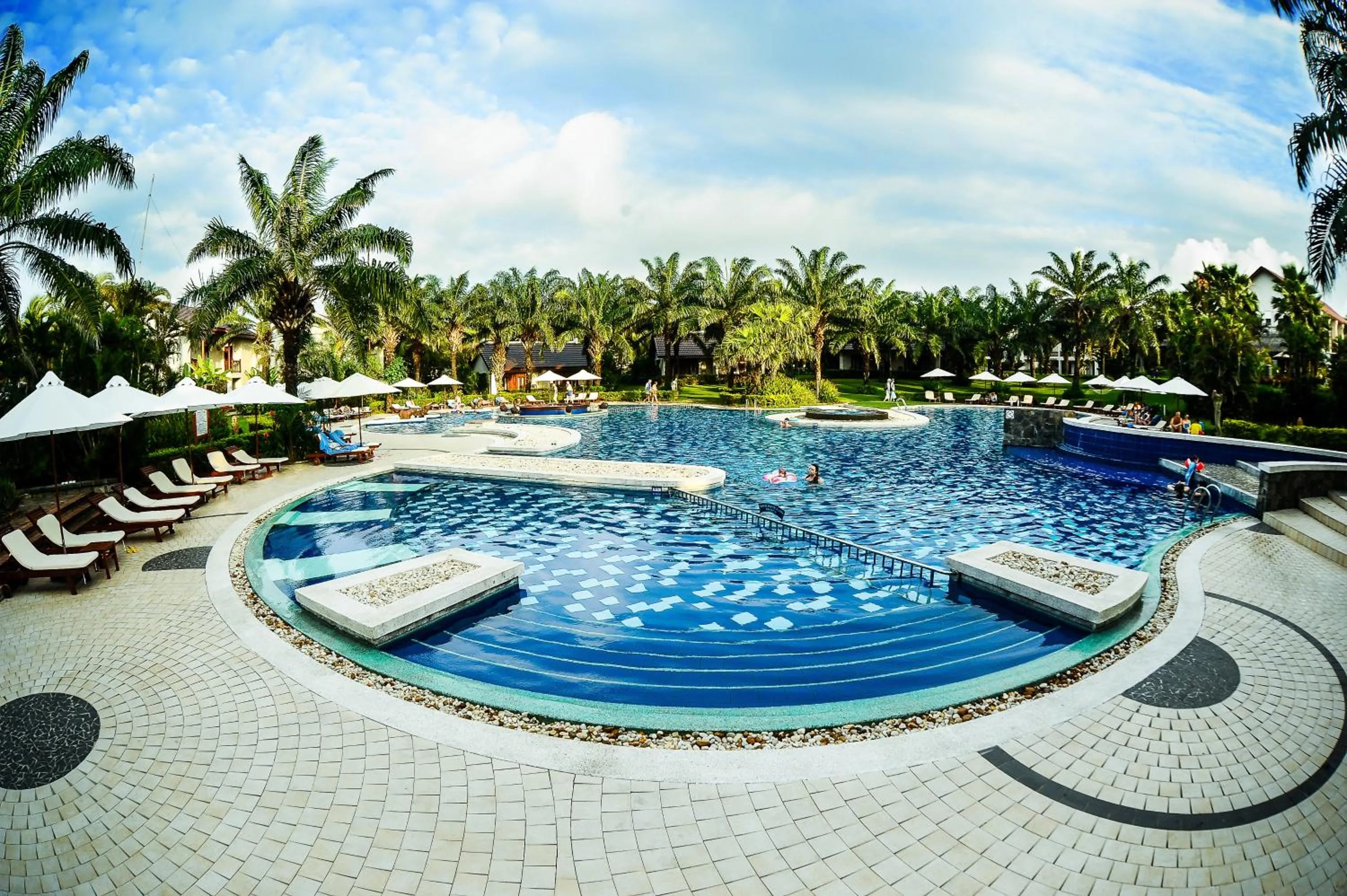 Pool view in Palm Garden Beach Resort & Spa