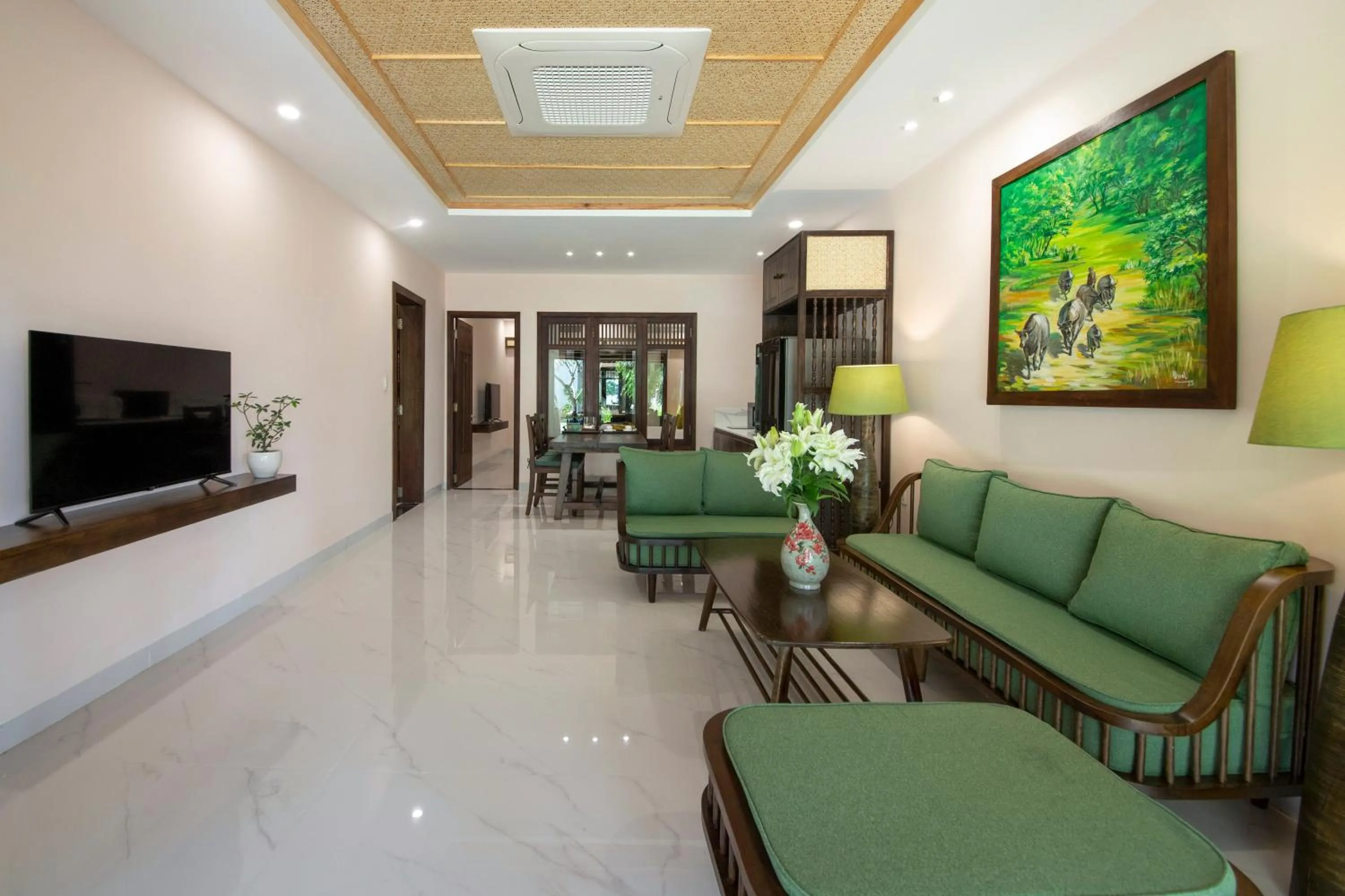 Living room in Palm Garden Beach Resort & Spa