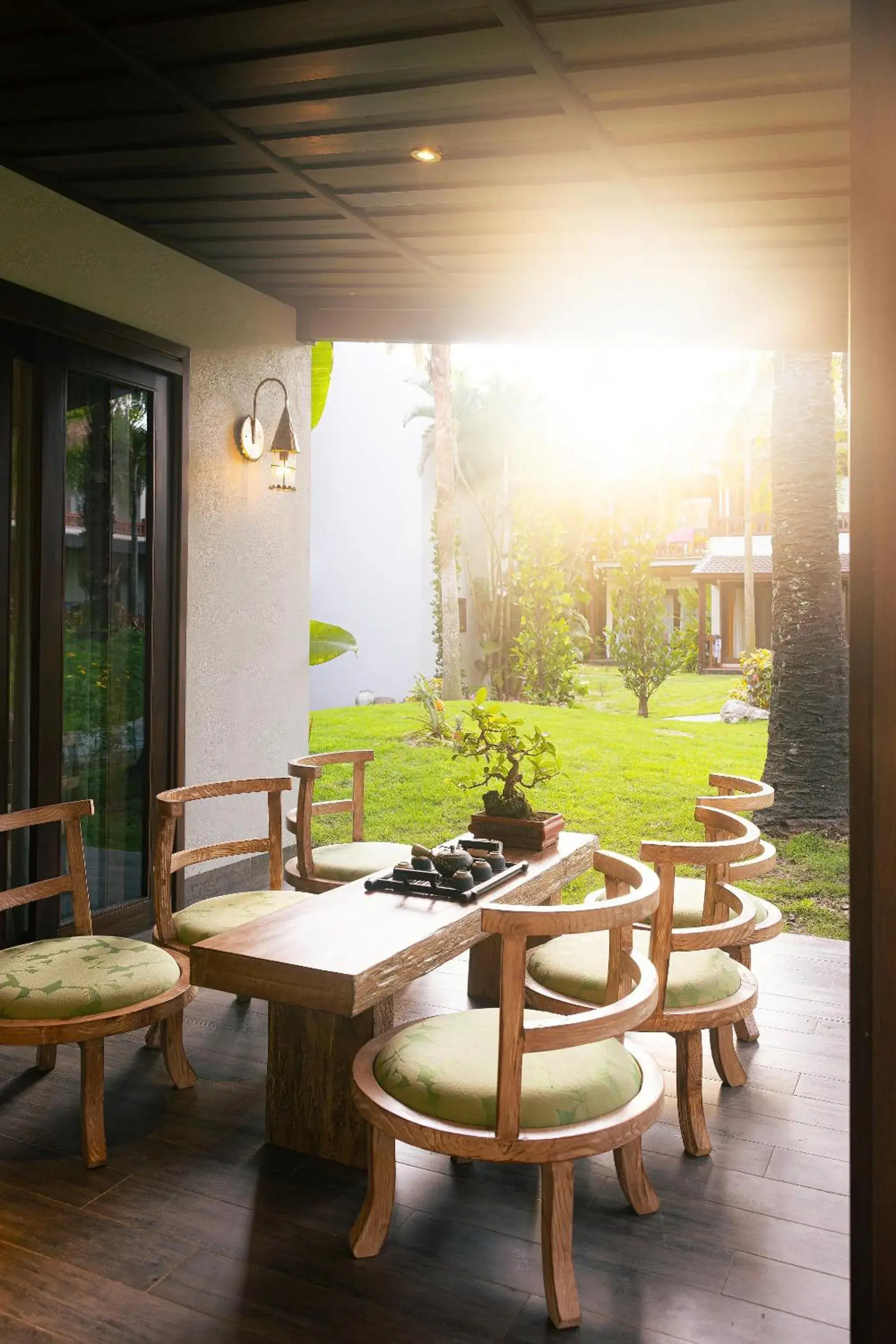 Garden view in Palm Garden Beach Resort & Spa Garden view in Palm Garden Beach Resort & Spa