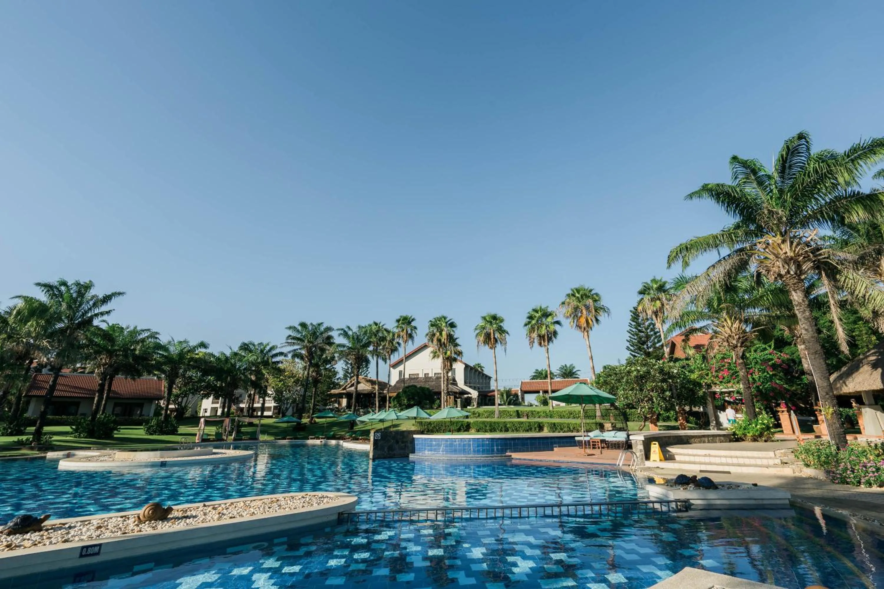 Pool view in Palm Garden Beach Resort & Spa