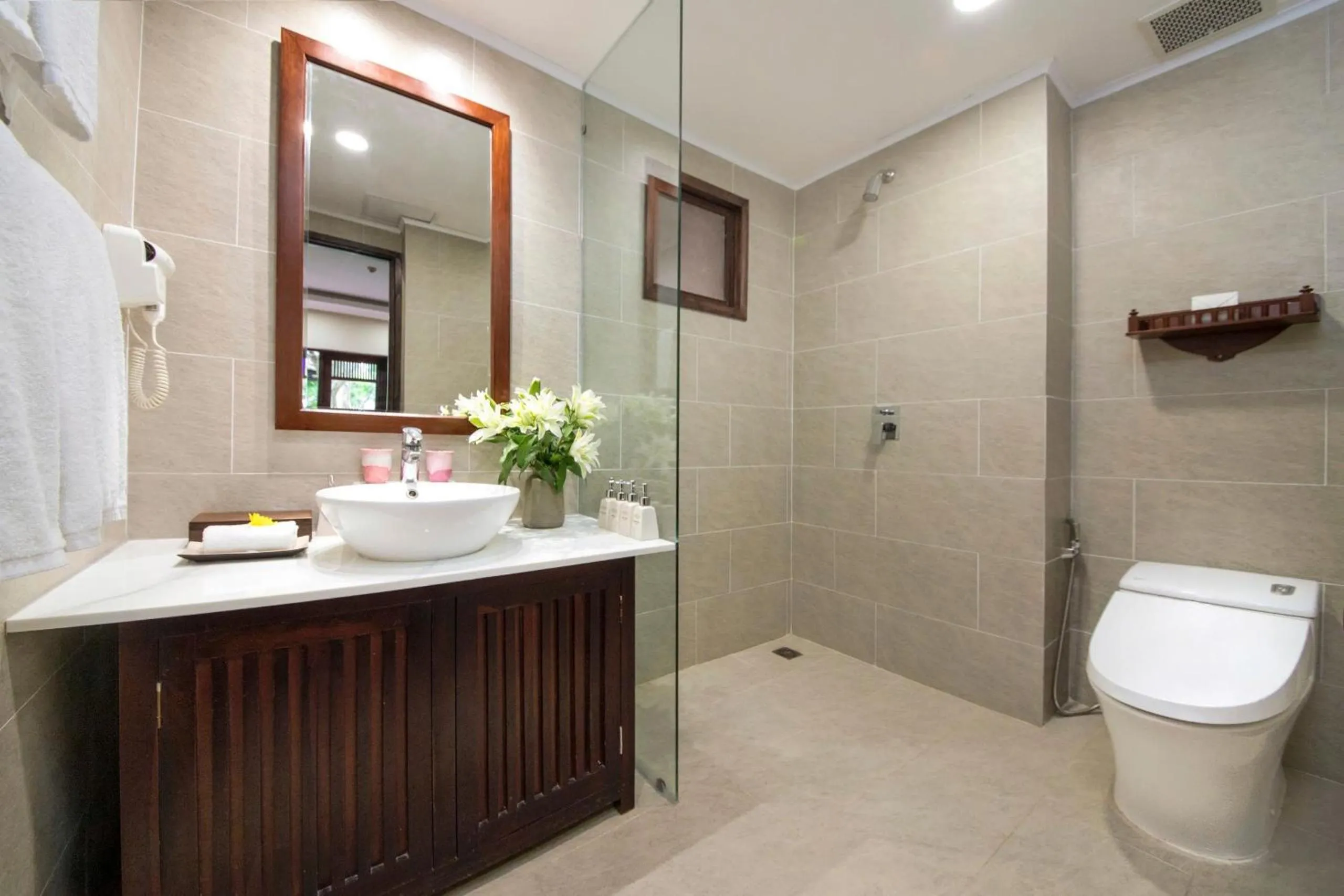 Bathroom in Palm Garden Beach Resort & Spa