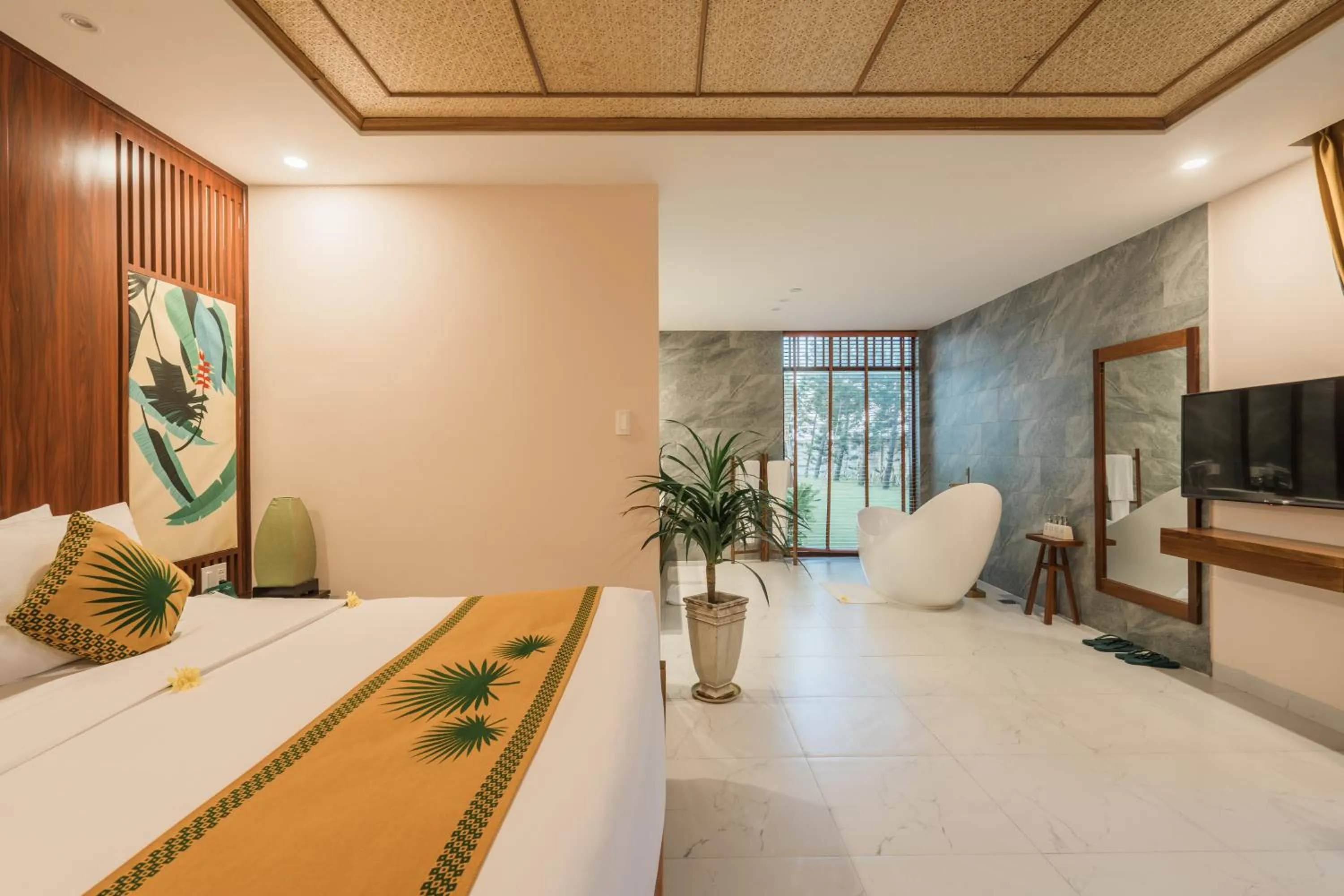 Photo of the whole room, Bed in Palm Garden Beach Resort & Spa