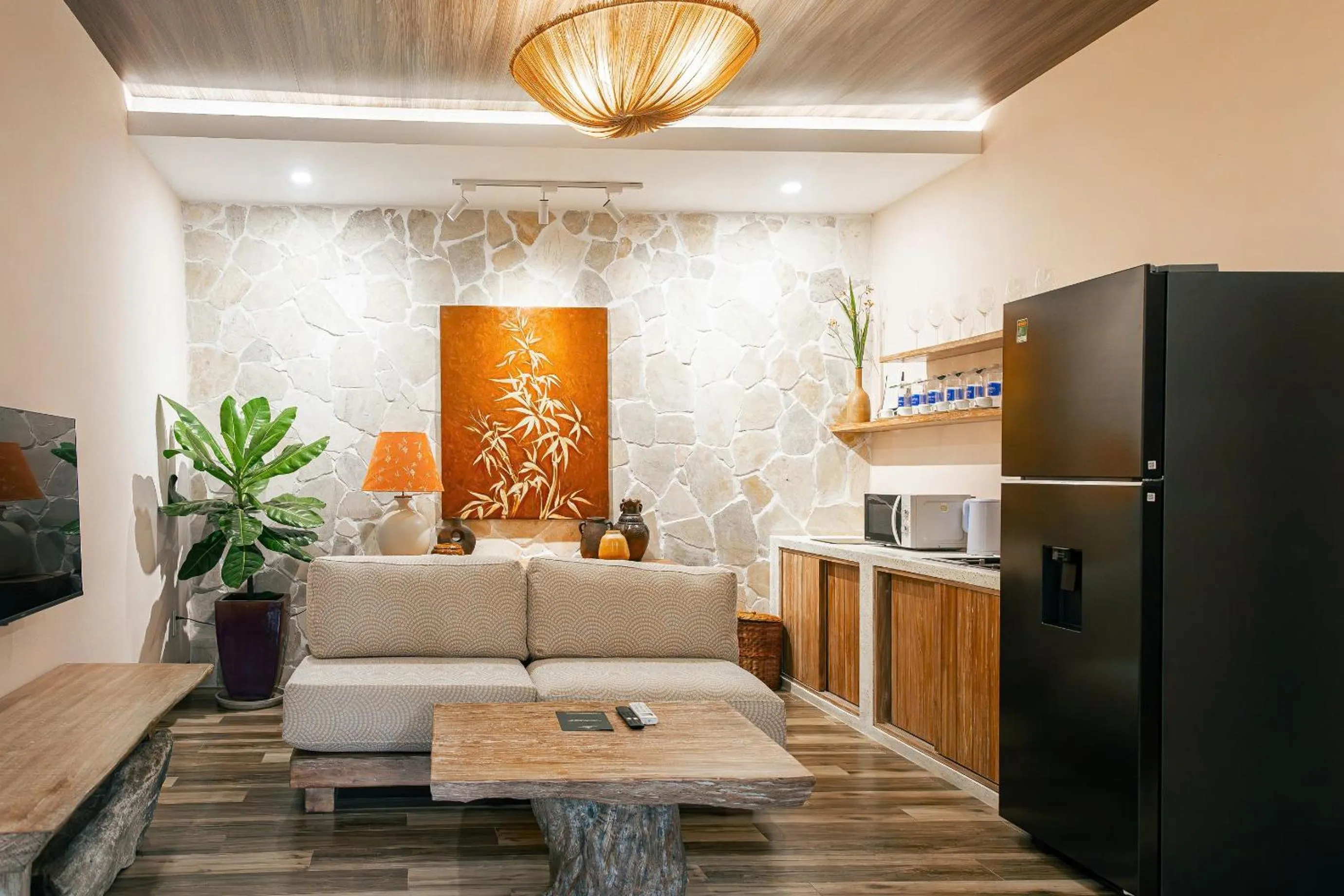 Kitchen or kitchenette in Palm Garden Beach Resort & Spa