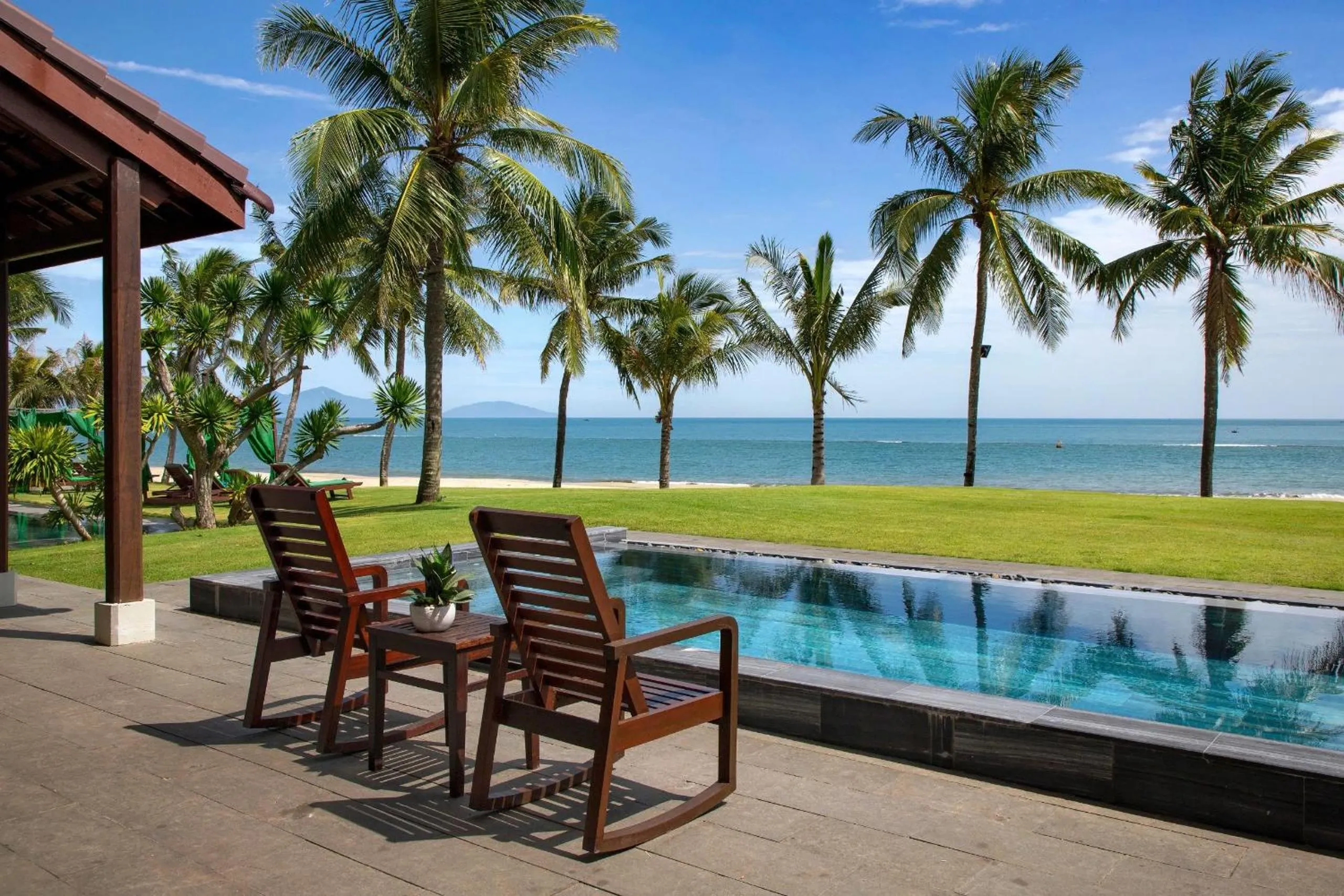 Sea view in Palm Garden Beach Resort & Spa