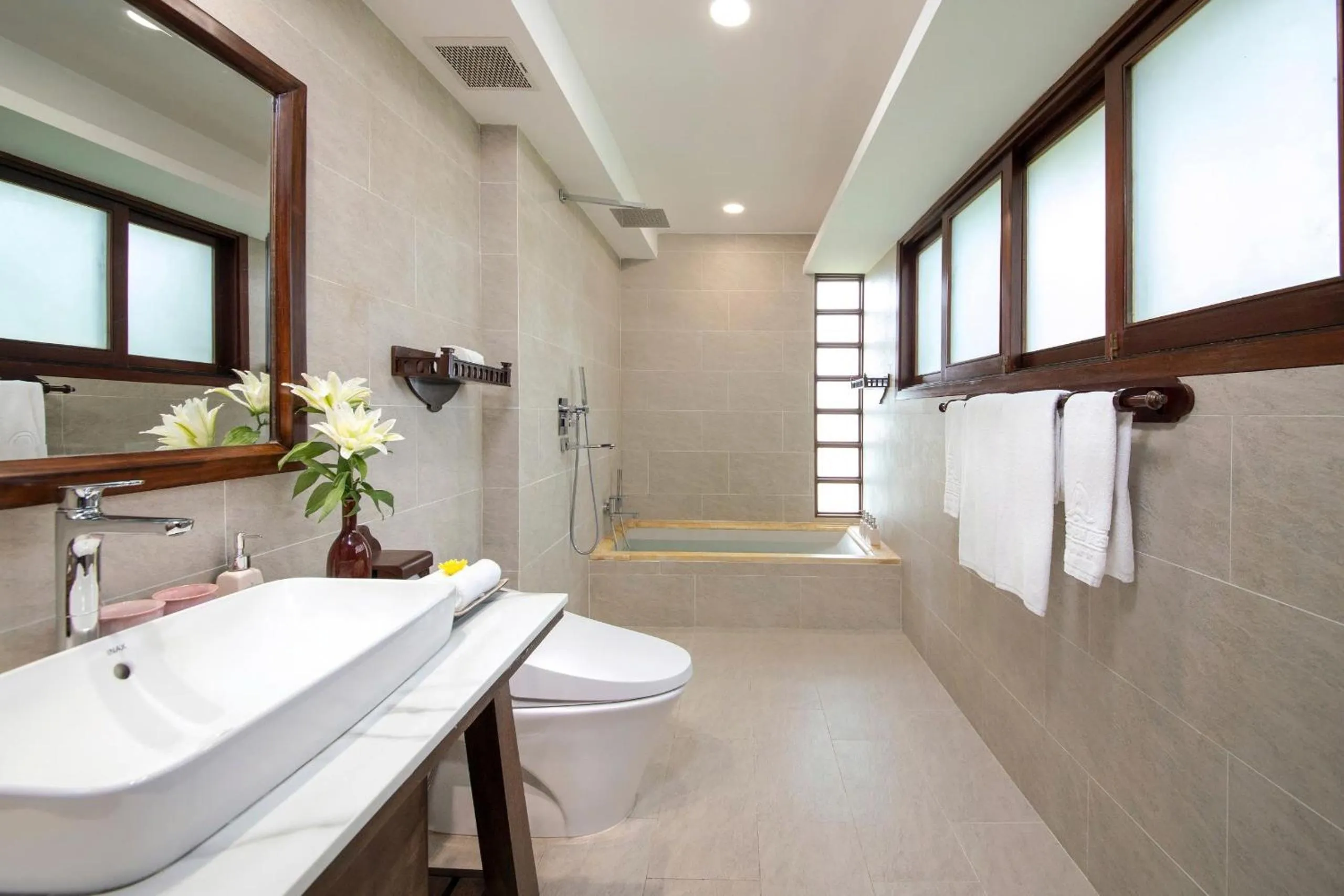 Bathroom in Palm Garden Beach Resort & Spa