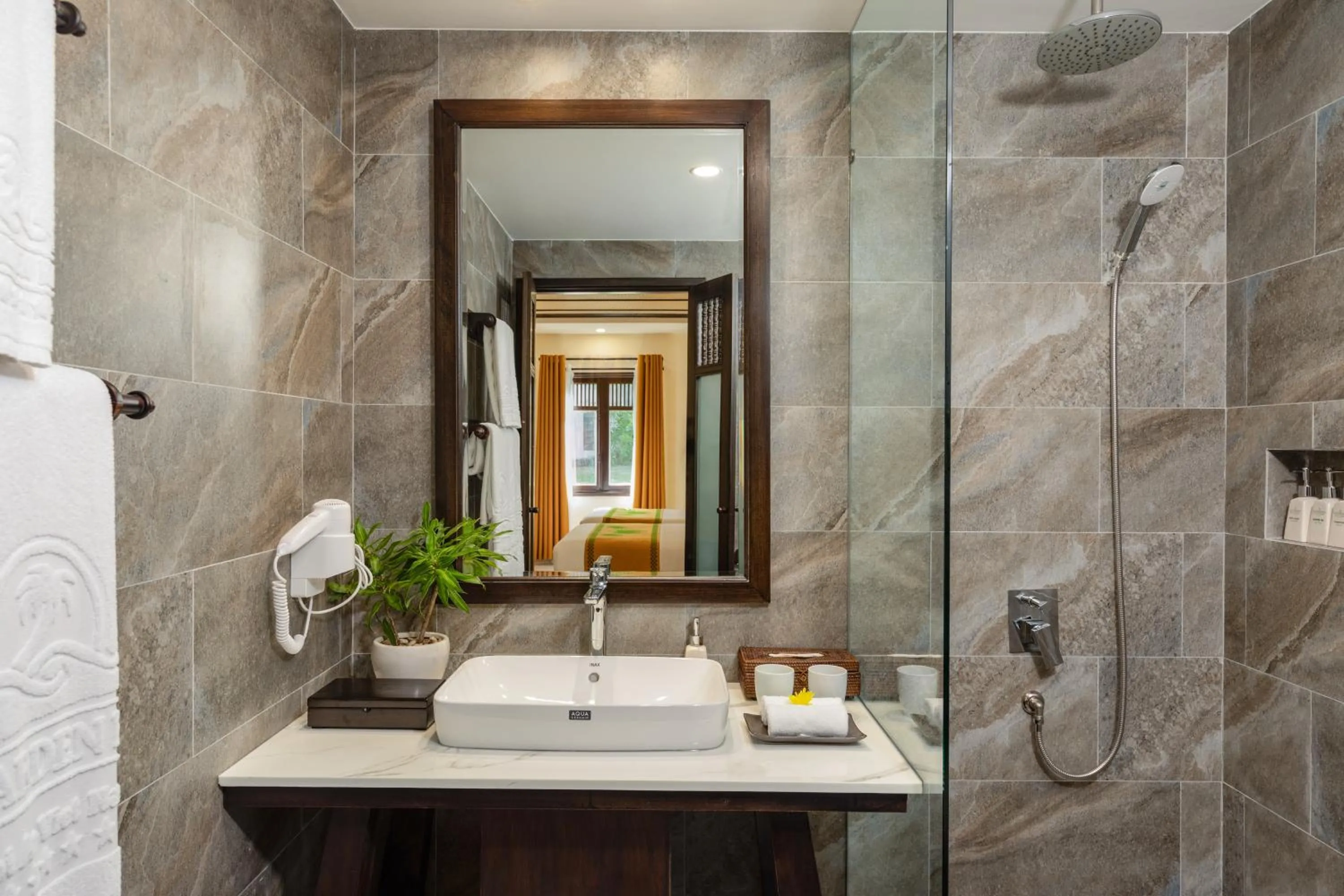 Bathroom in Palm Garden Beach Resort & Spa