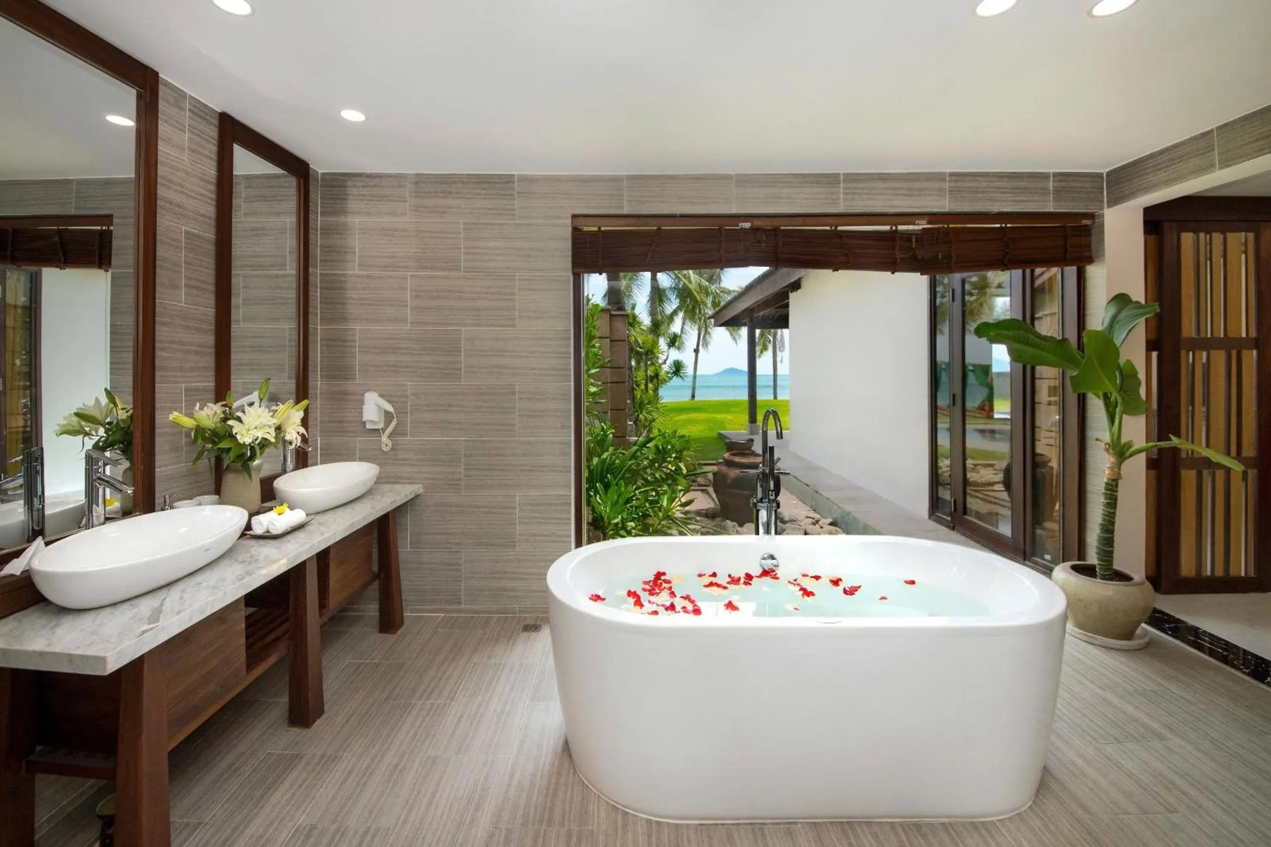 Bathroom in Palm Garden Beach Resort & Spa