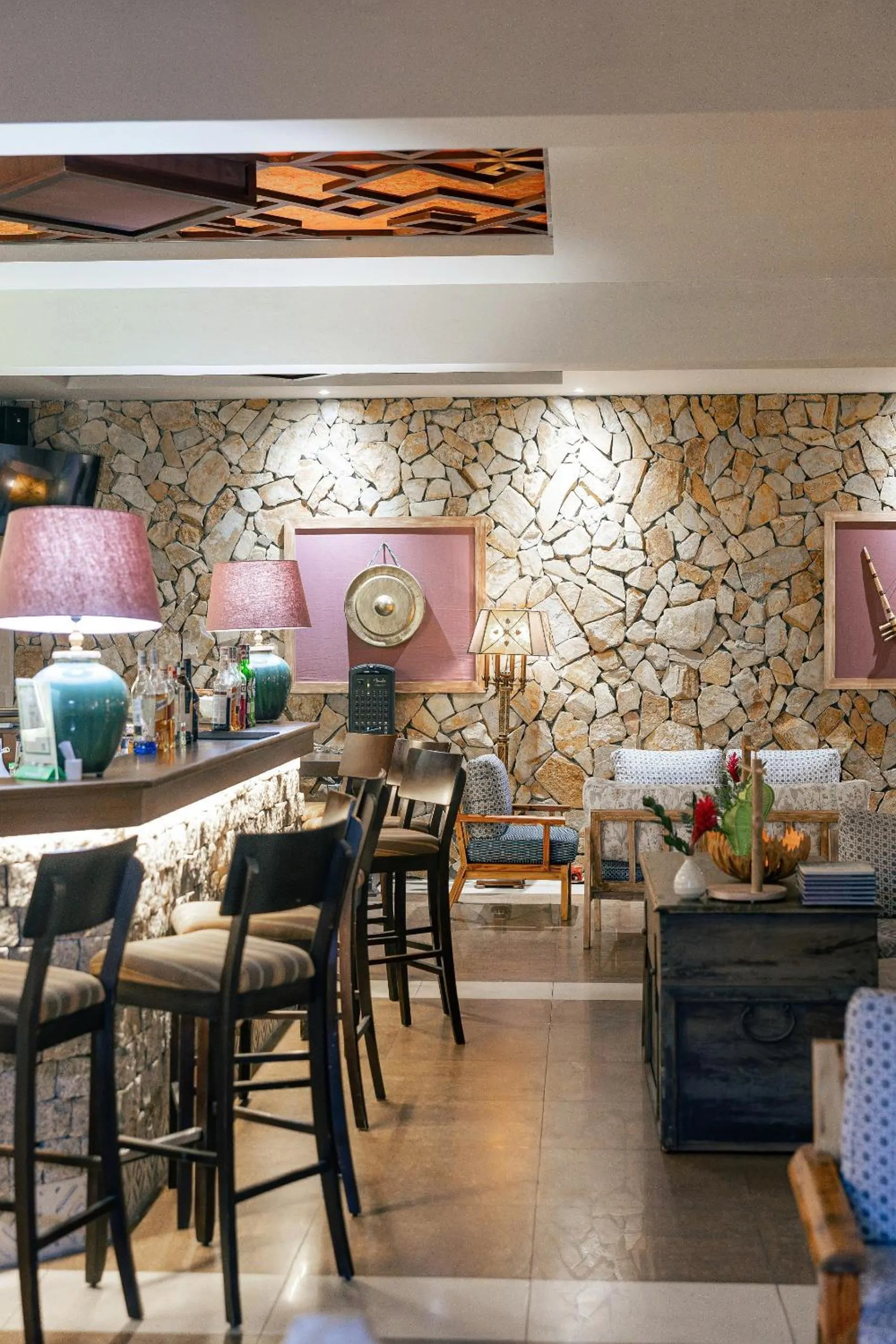 Lounge or bar in Palm Garden Beach Resort & Spa