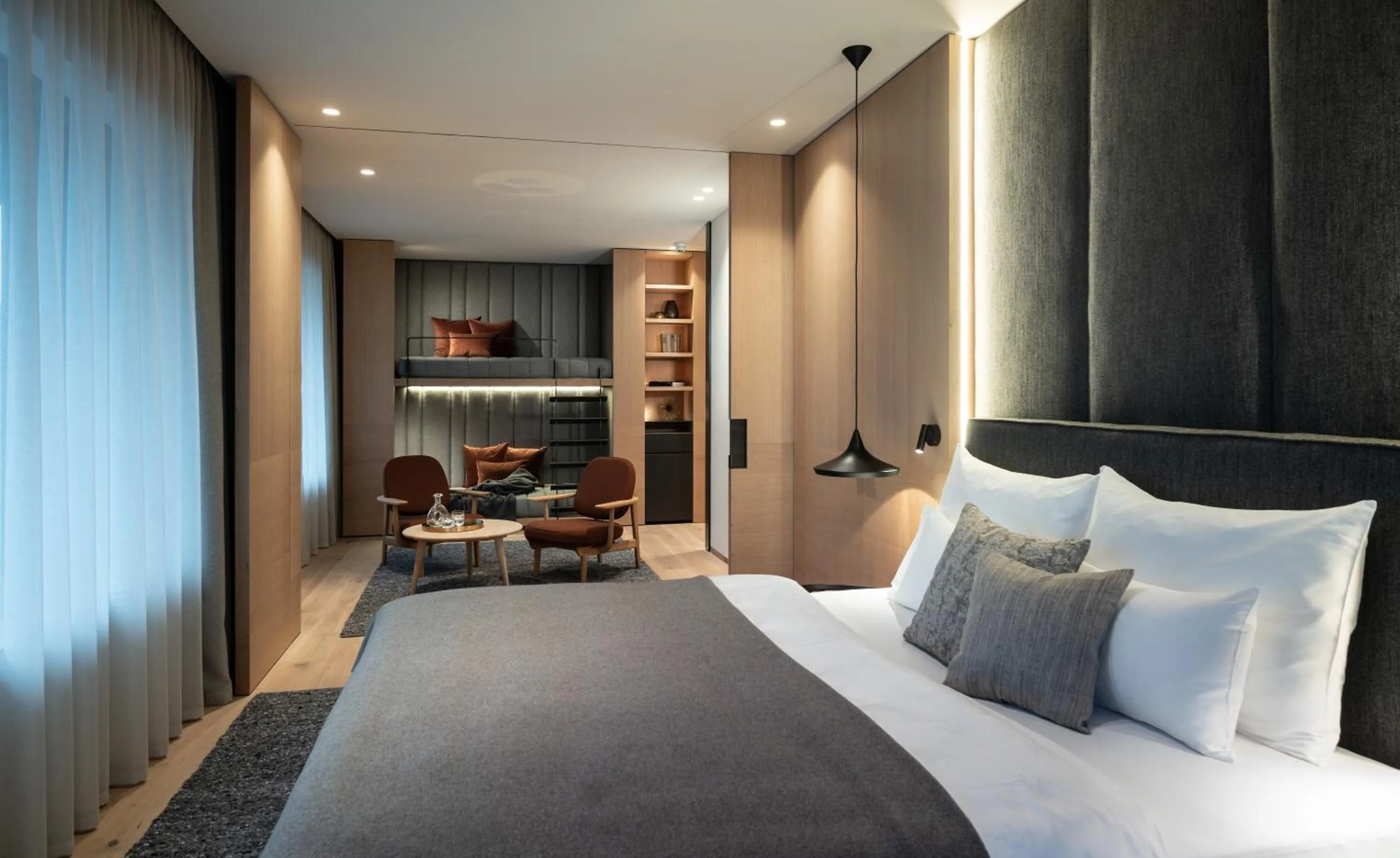 Living room, Bed in Neuhaus Zillertal Resort