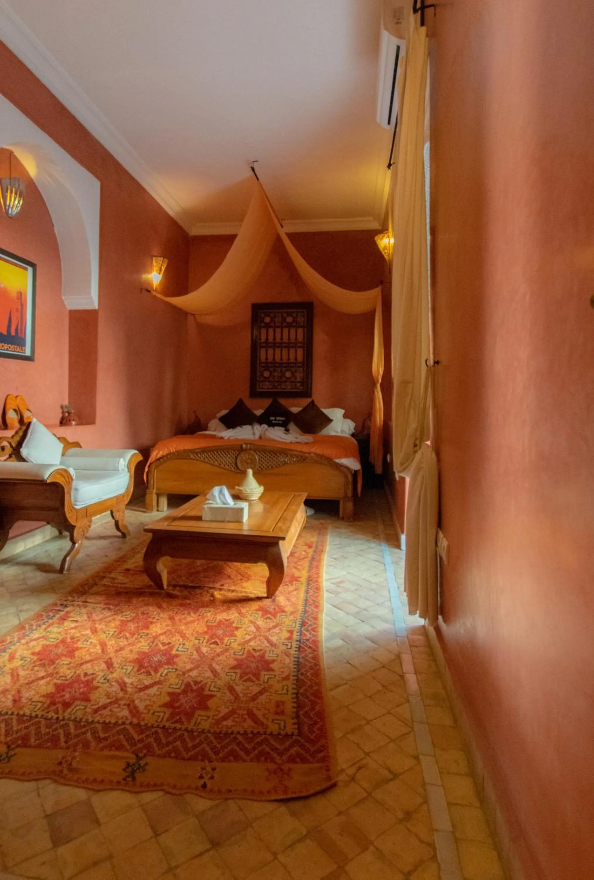 Decorative detail, Bed in Dar Sohane