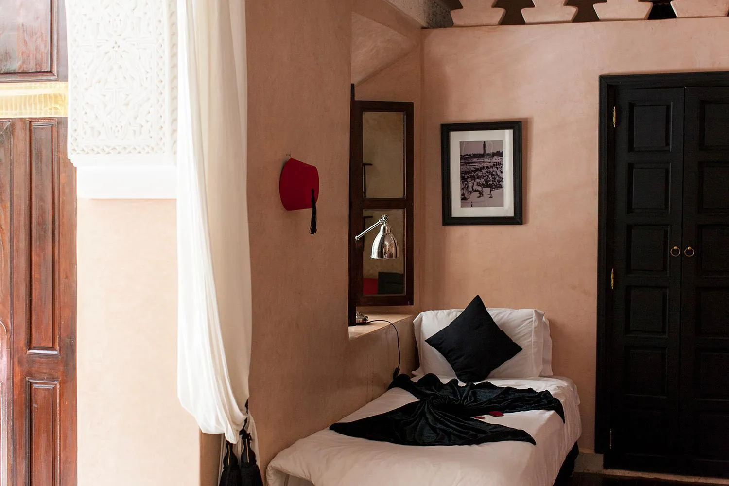 Decorative detail, Bed in Dar Sohane