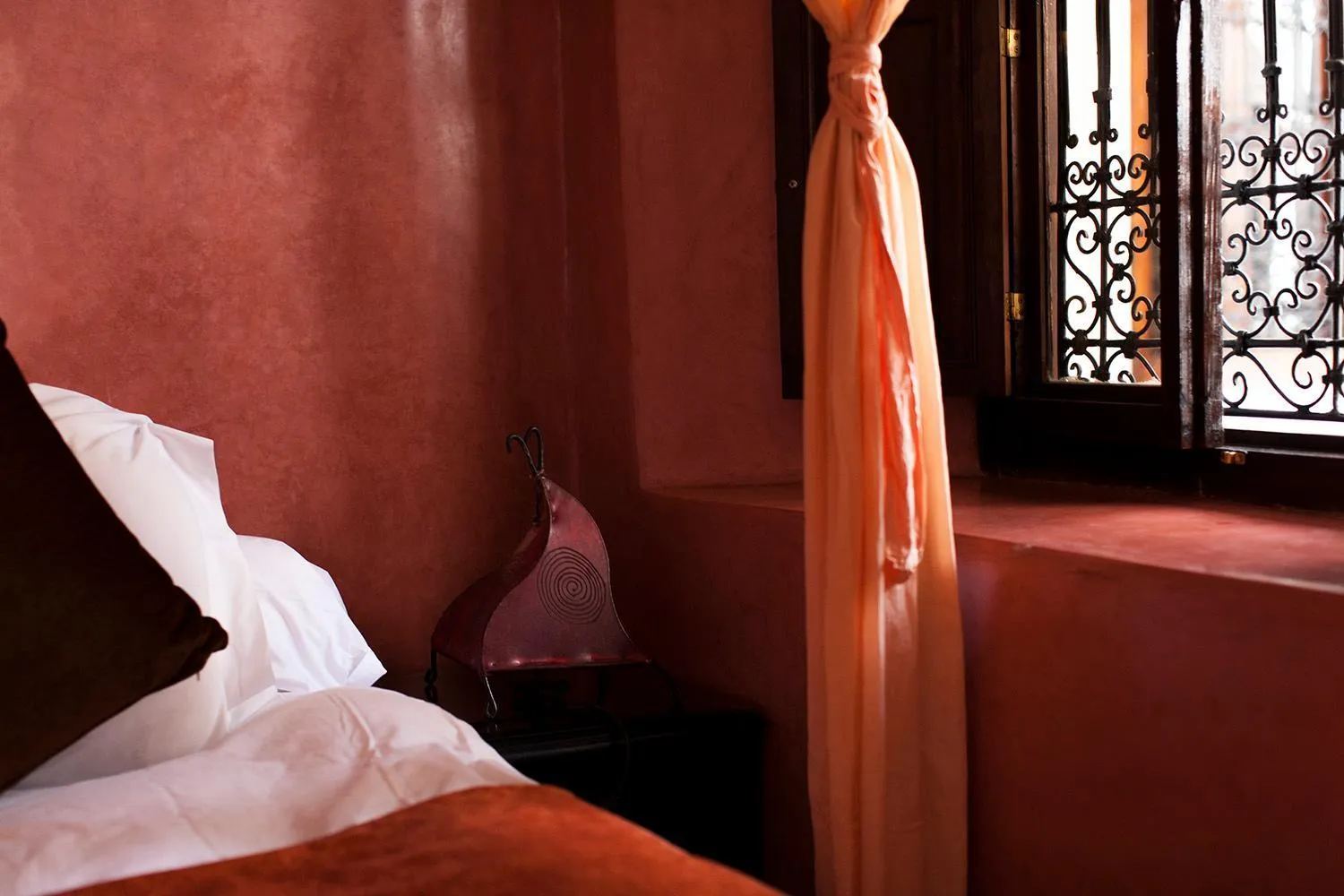 Decorative detail, Bed in Dar Sohane