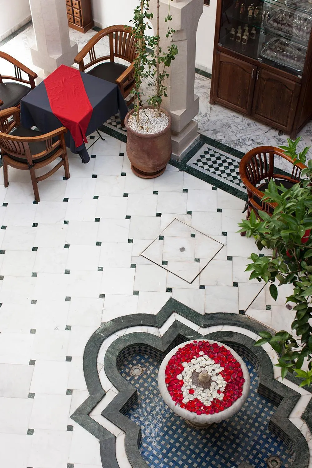 Decorative detail in Dar Sohane