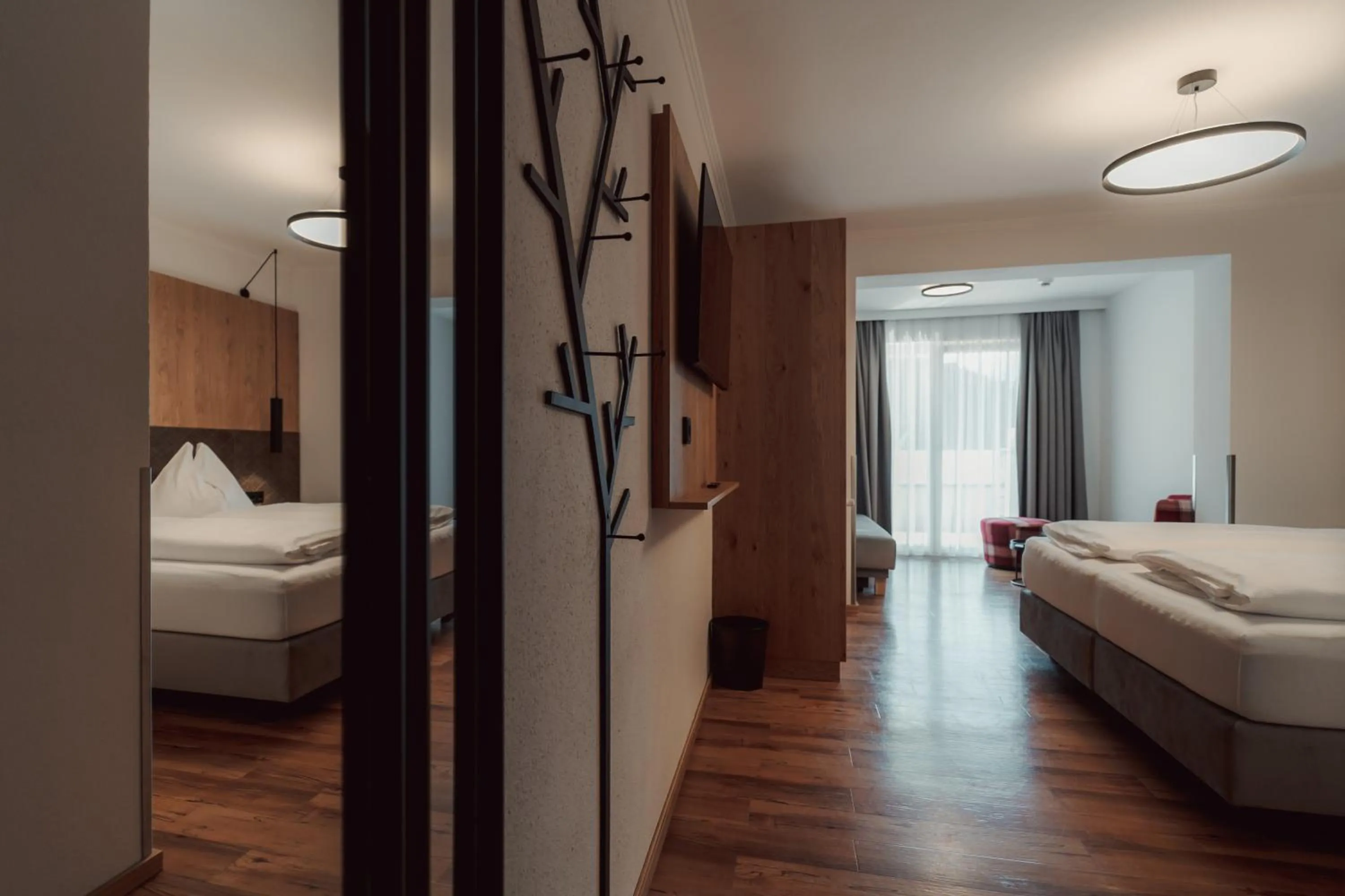Bed in Hotel Tannenberg
