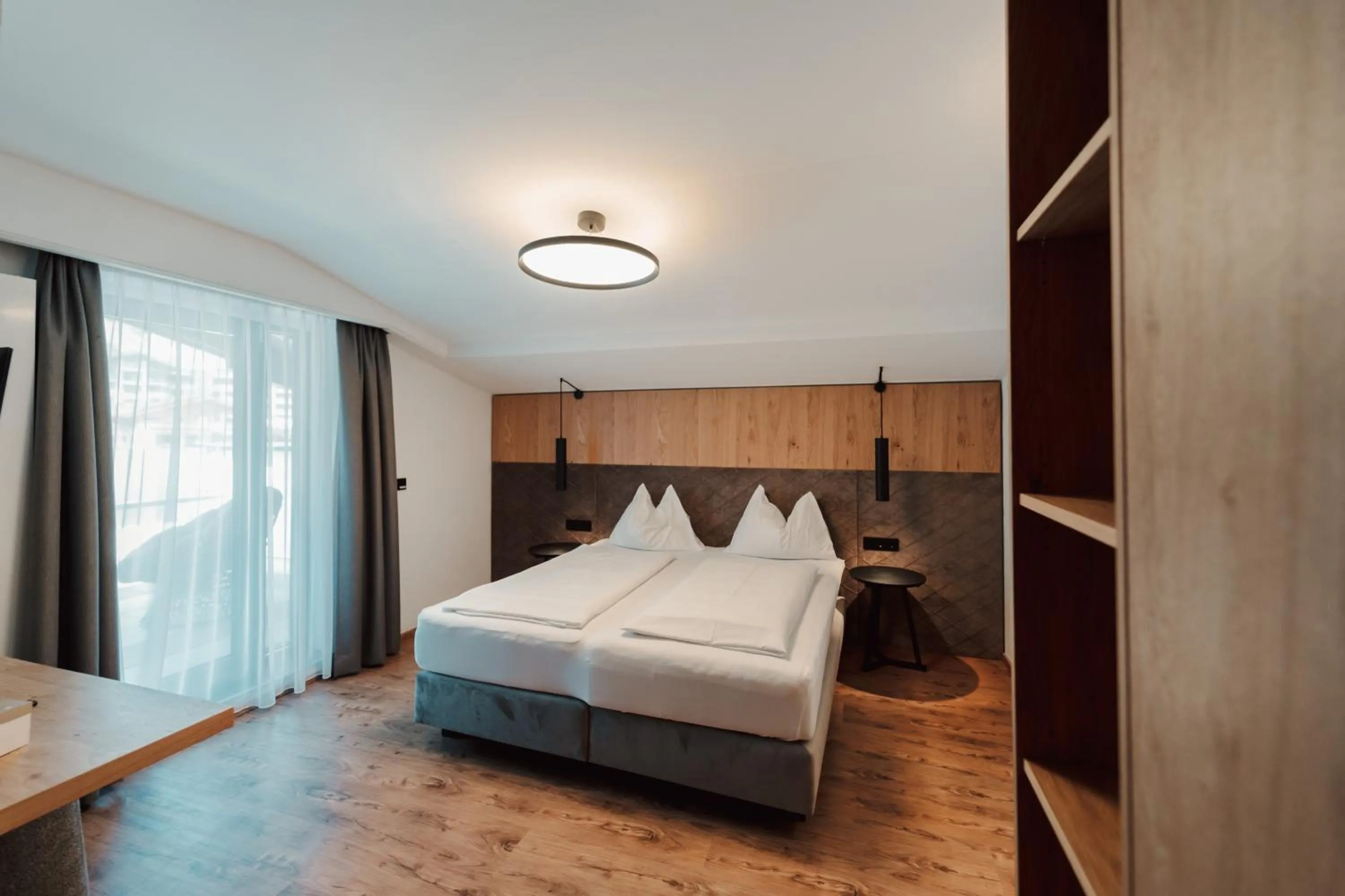 Bed in Hotel Tannenberg