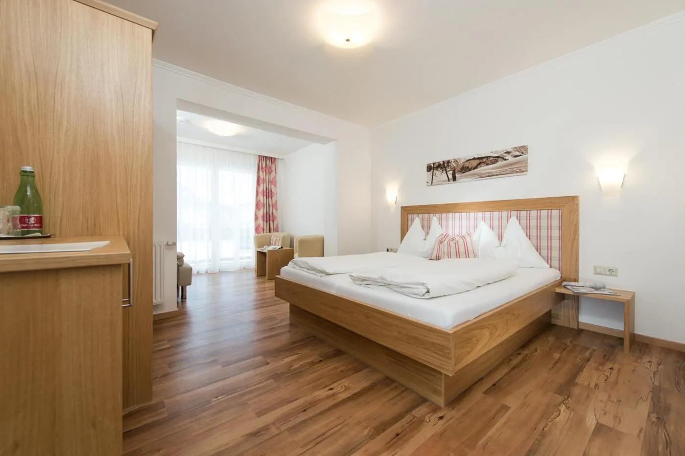 Bed in Hotel Tannenberg