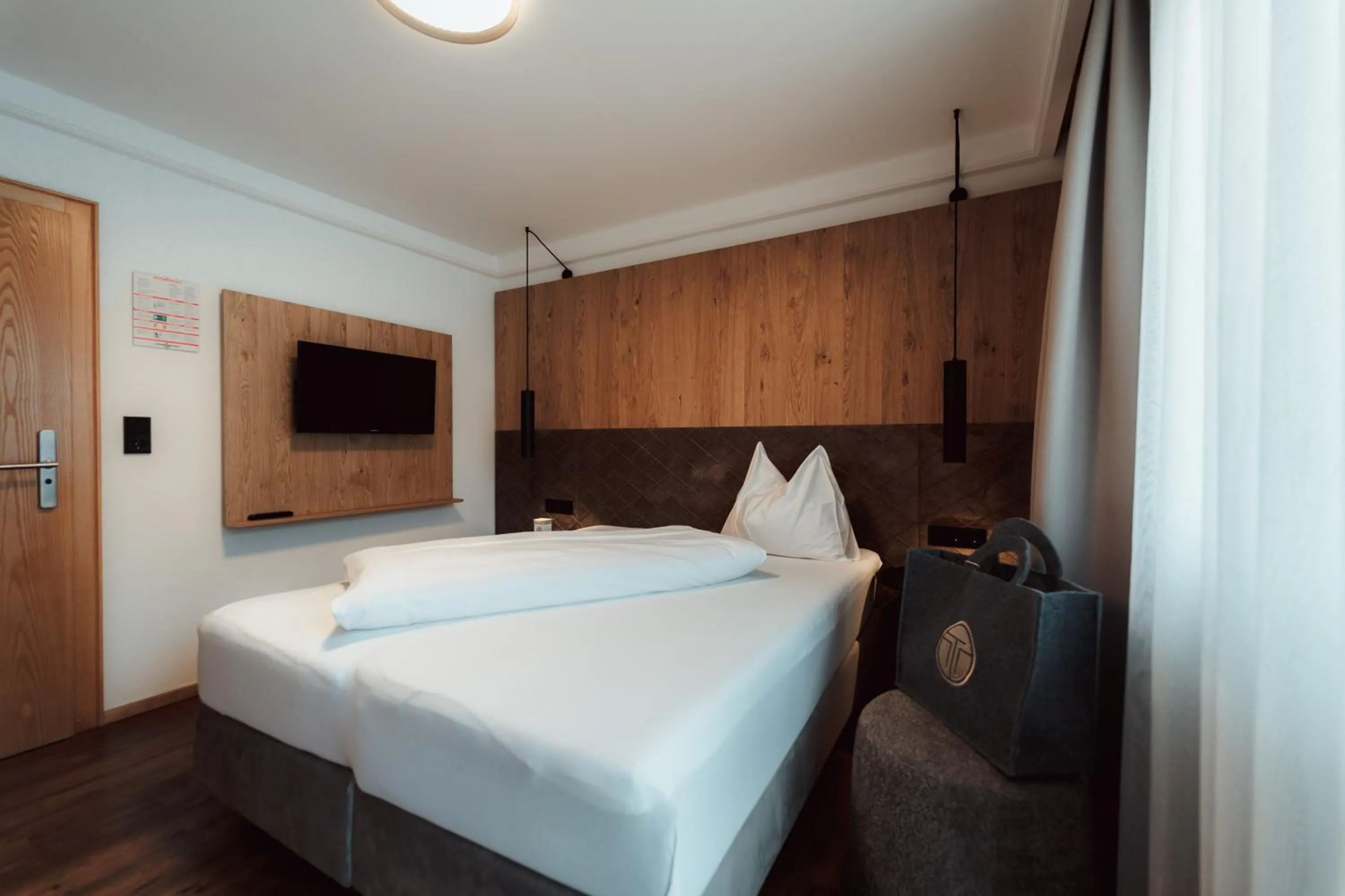 Bed in Hotel Tannenberg