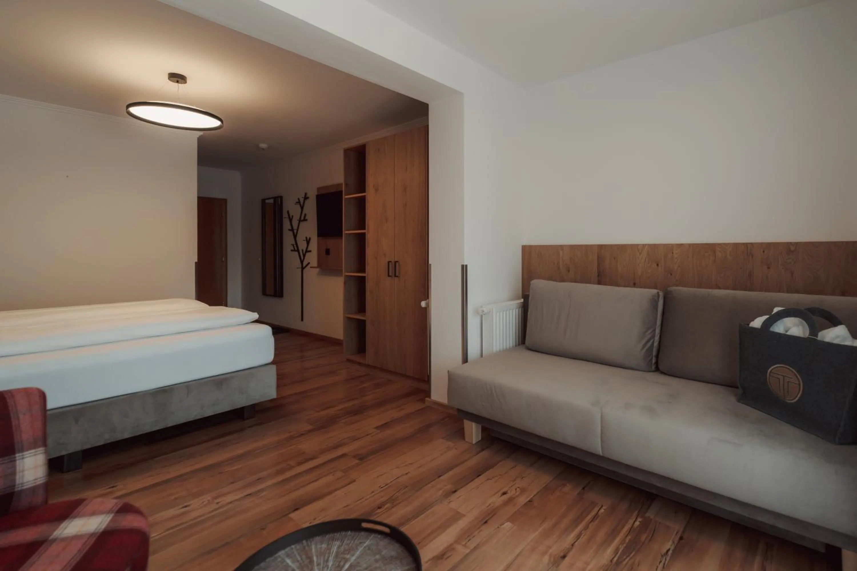 Bed in Hotel Tannenberg
