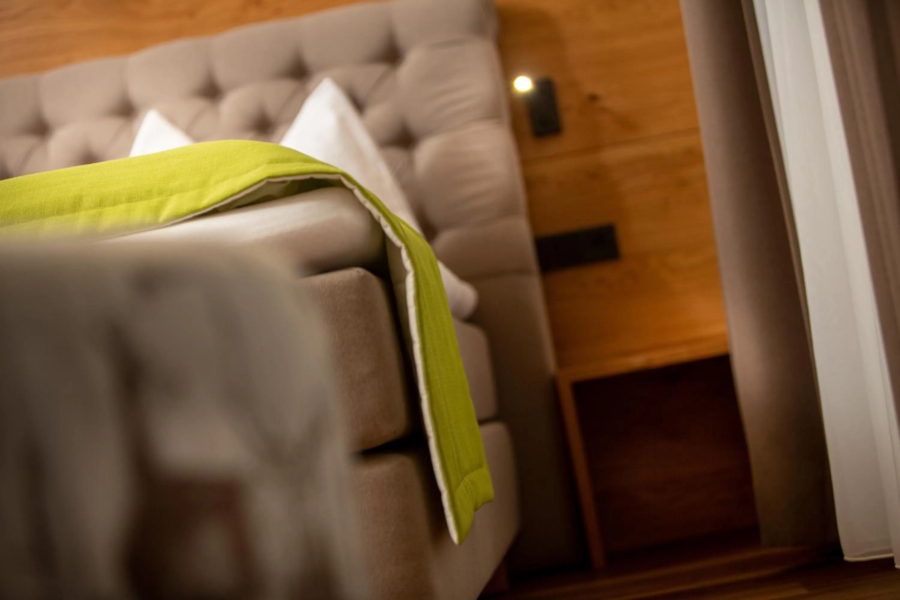 Bed in Hotel Tannenberg
