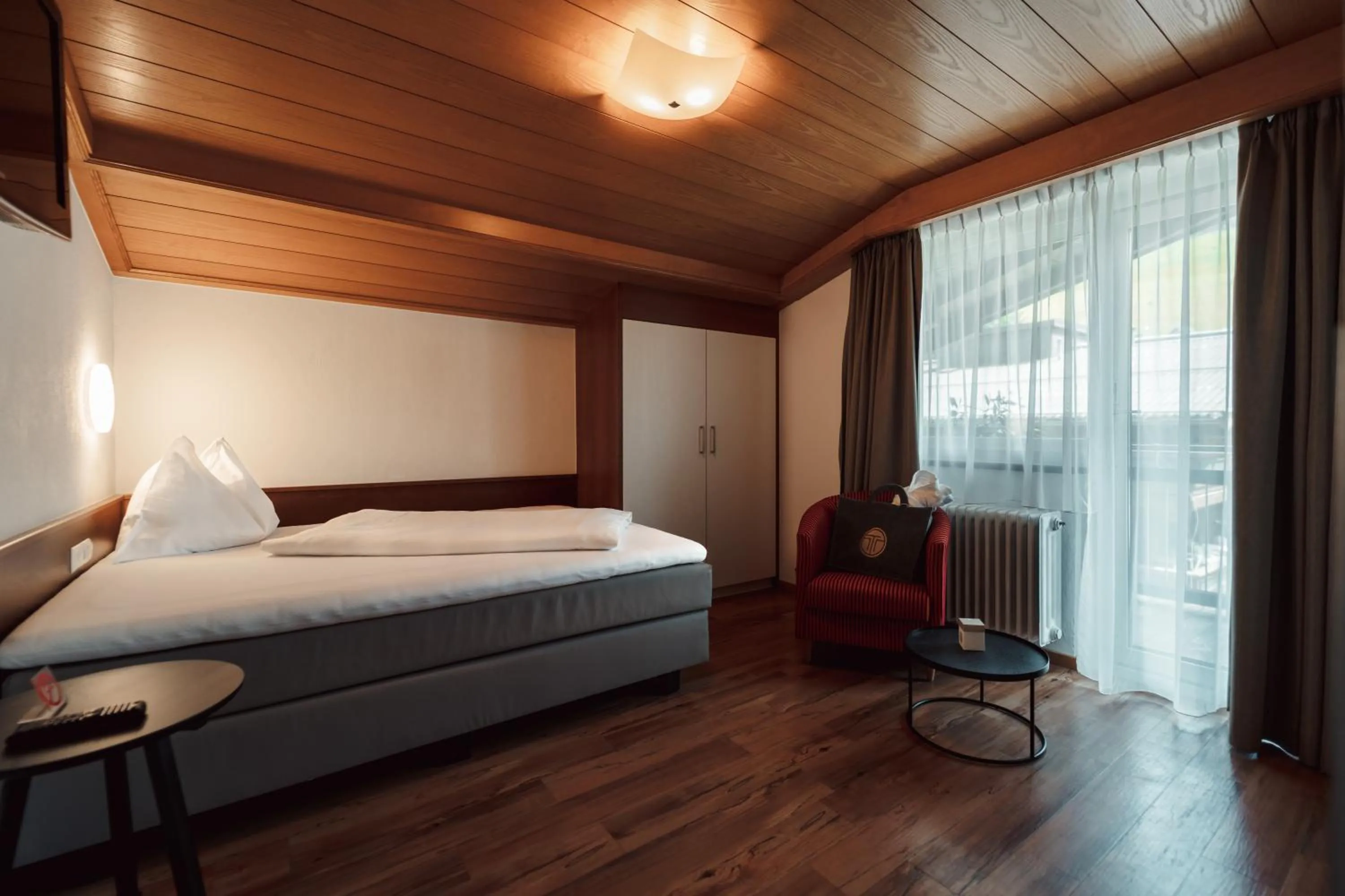 Bed in Hotel Tannenberg