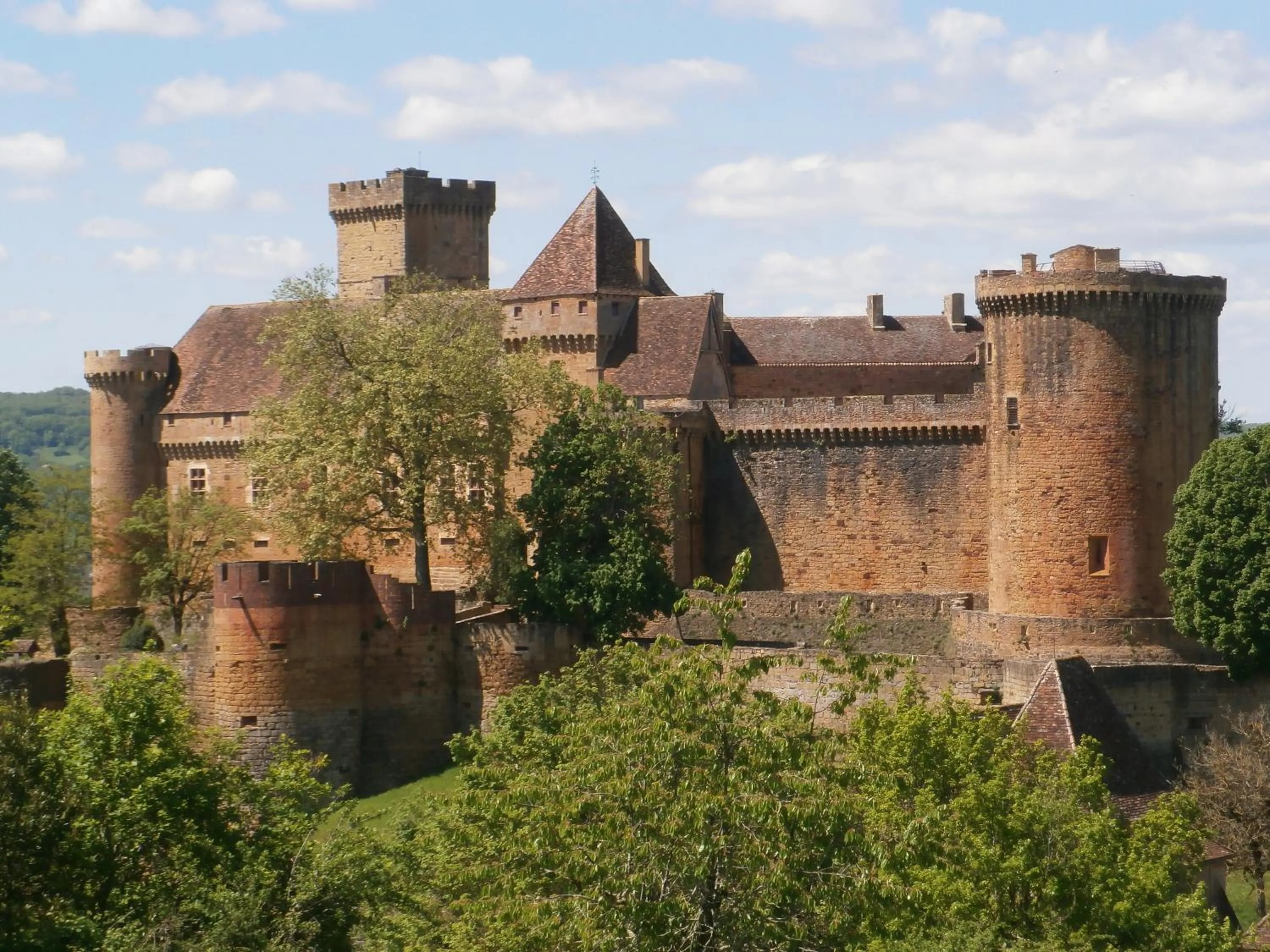 Landmark view in la chomiarde