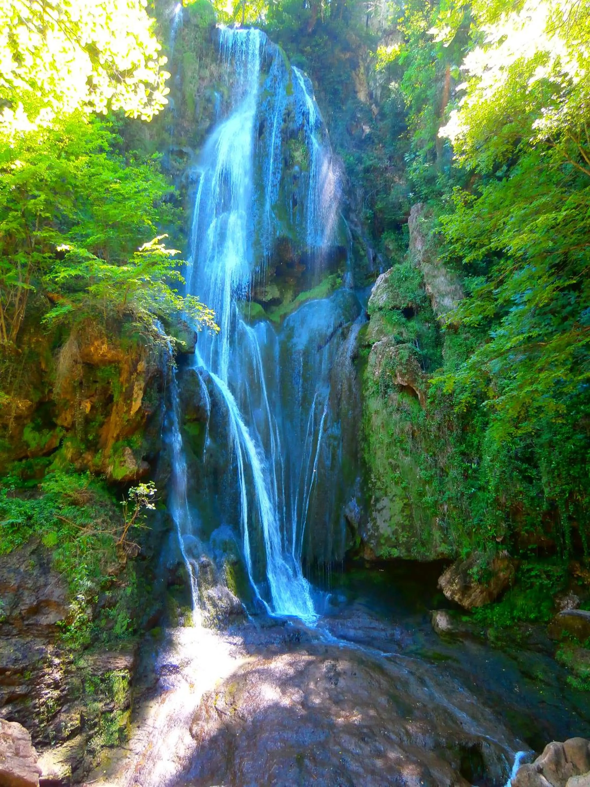 Natural landscape in la chomiarde