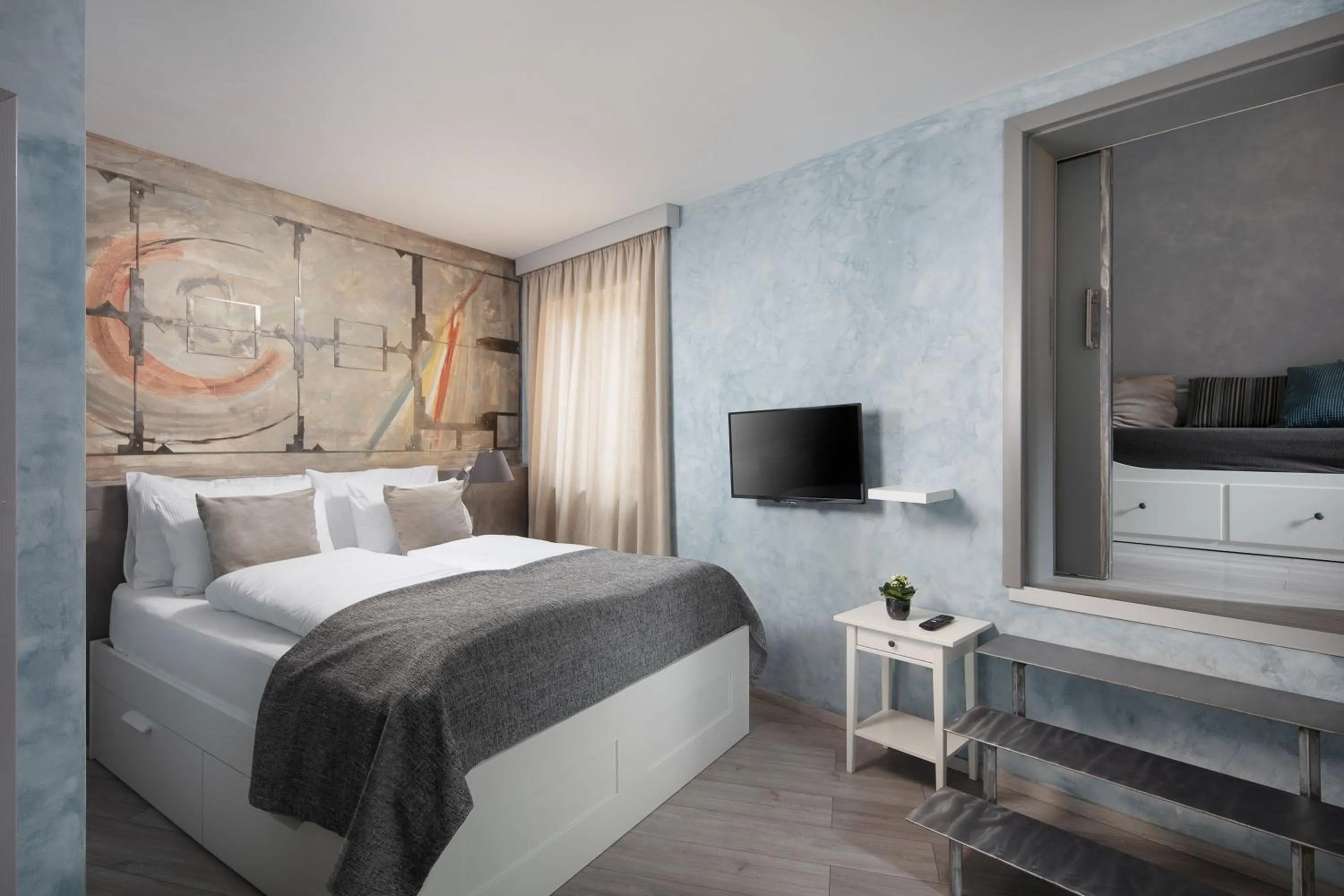 Bed in Mirakul Residence in a cute historic town