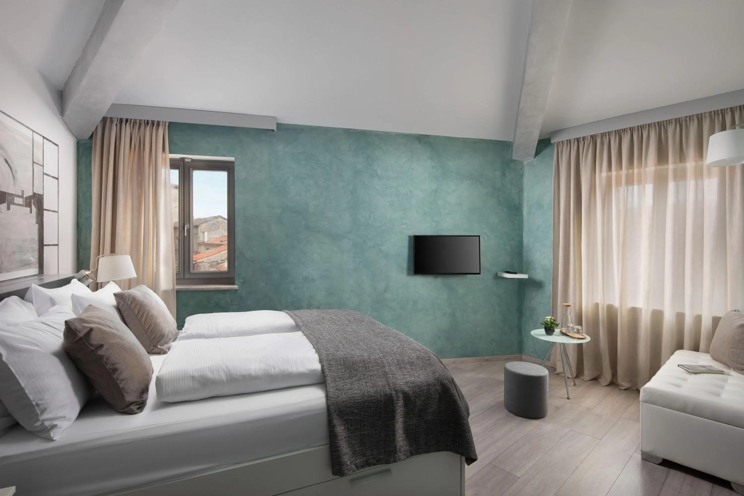 Bed in Mirakul Residence in a cute historic town