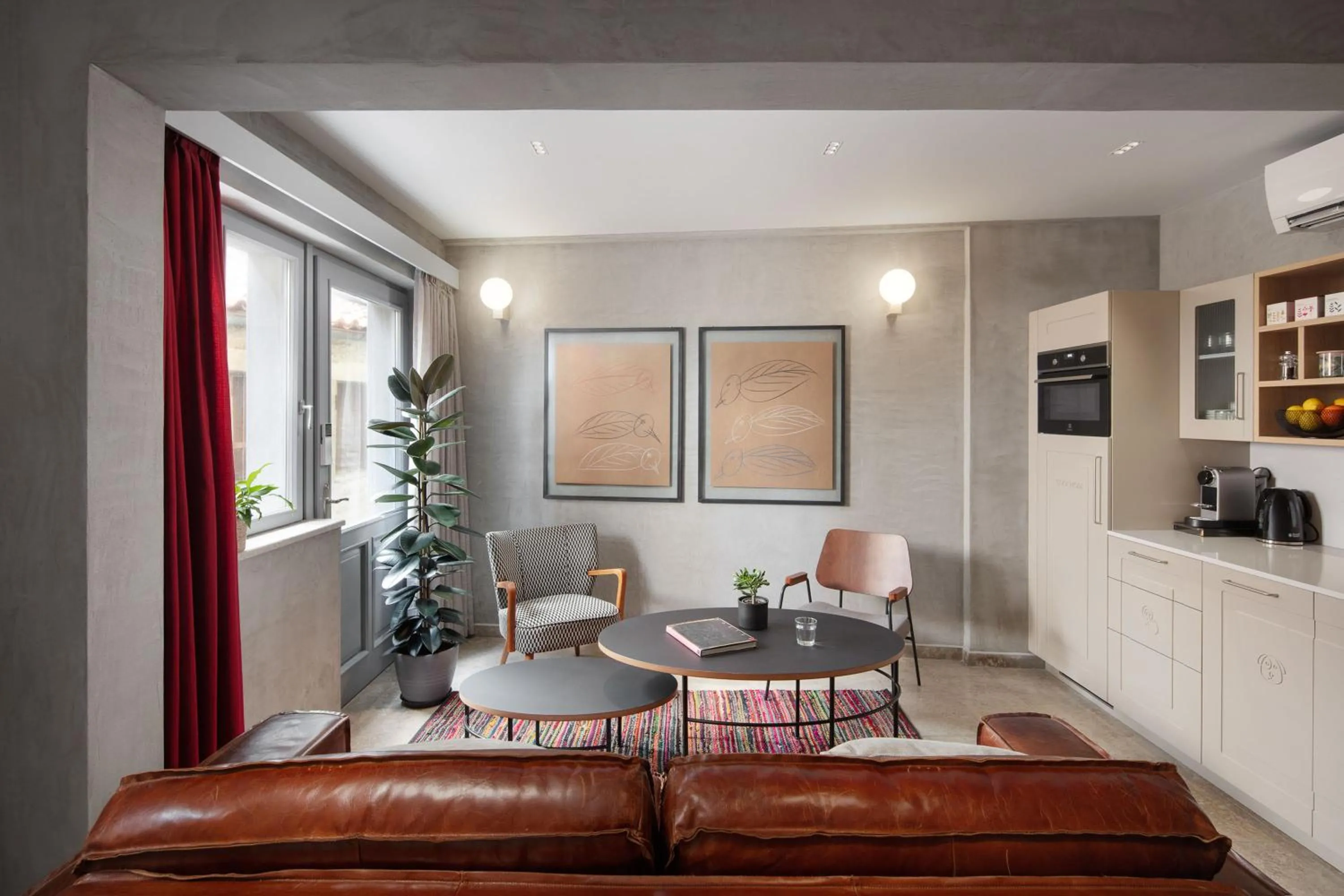 Living room in Mirakul Residence in a cute historic town