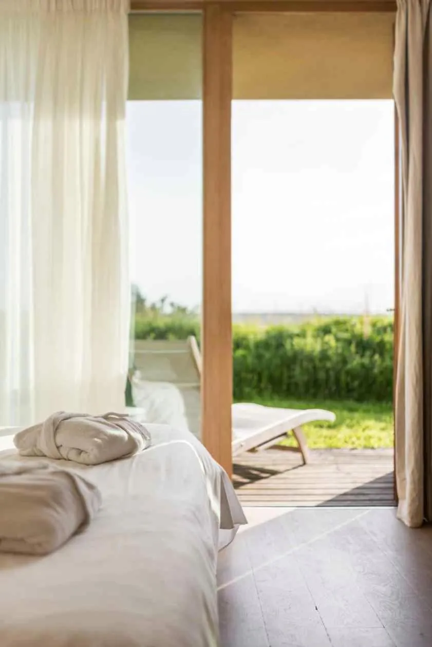 Bed in La Gree Des Landes - Eco-Hotel-Spa Yves Rocher