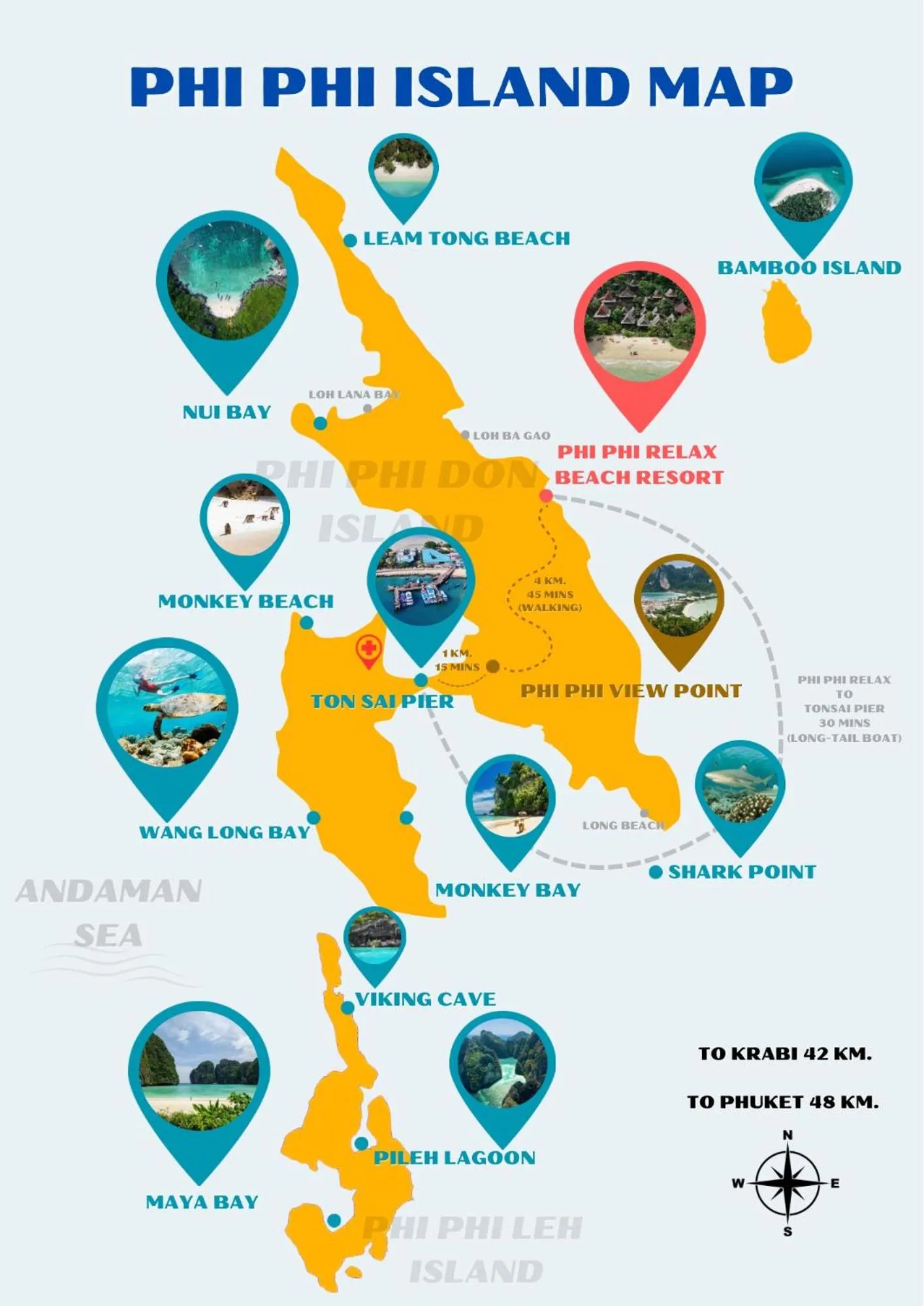 Neighbourhood in Phi Phi Relax Beach Resort