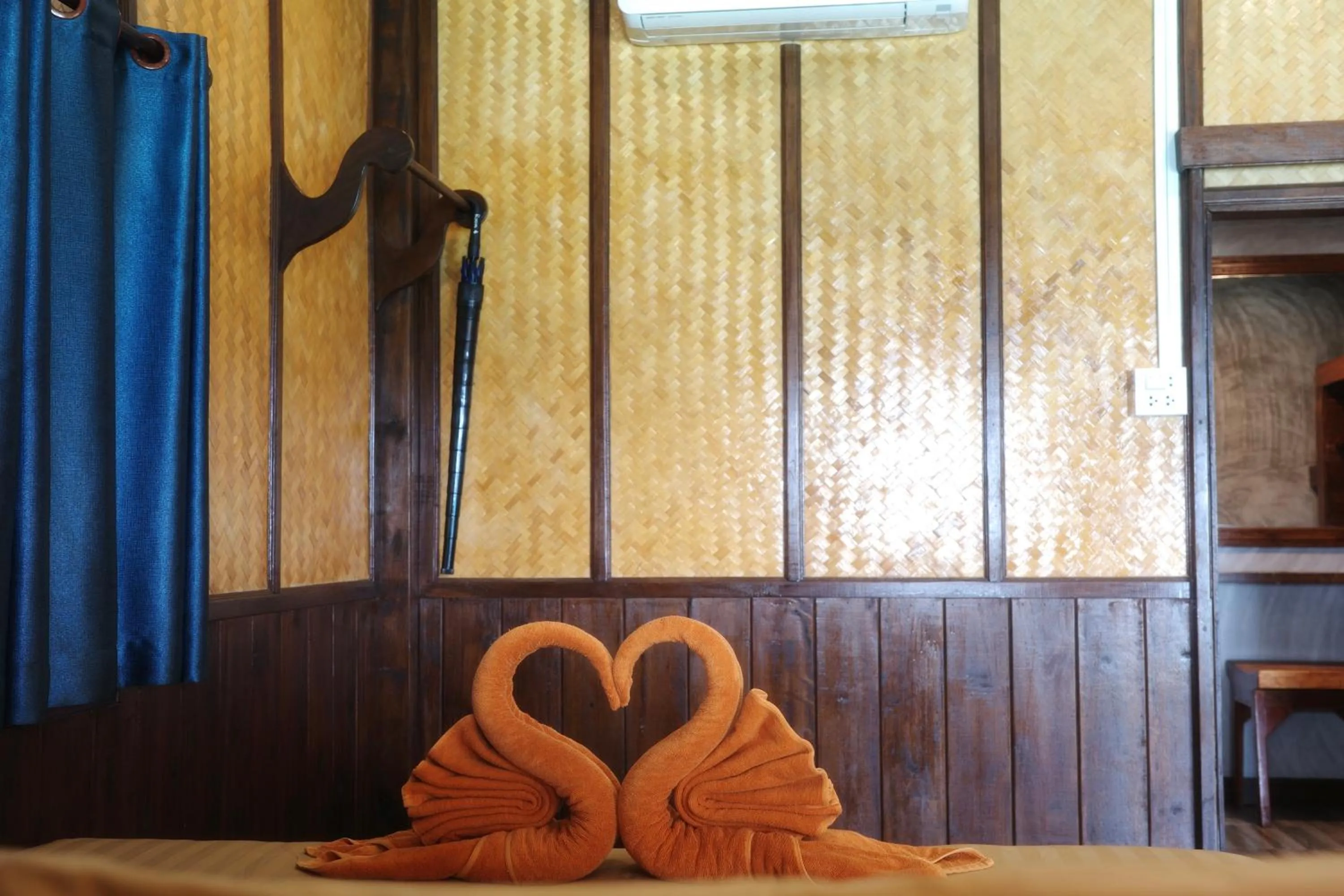 Bed in Phi Phi Relax Beach Resort