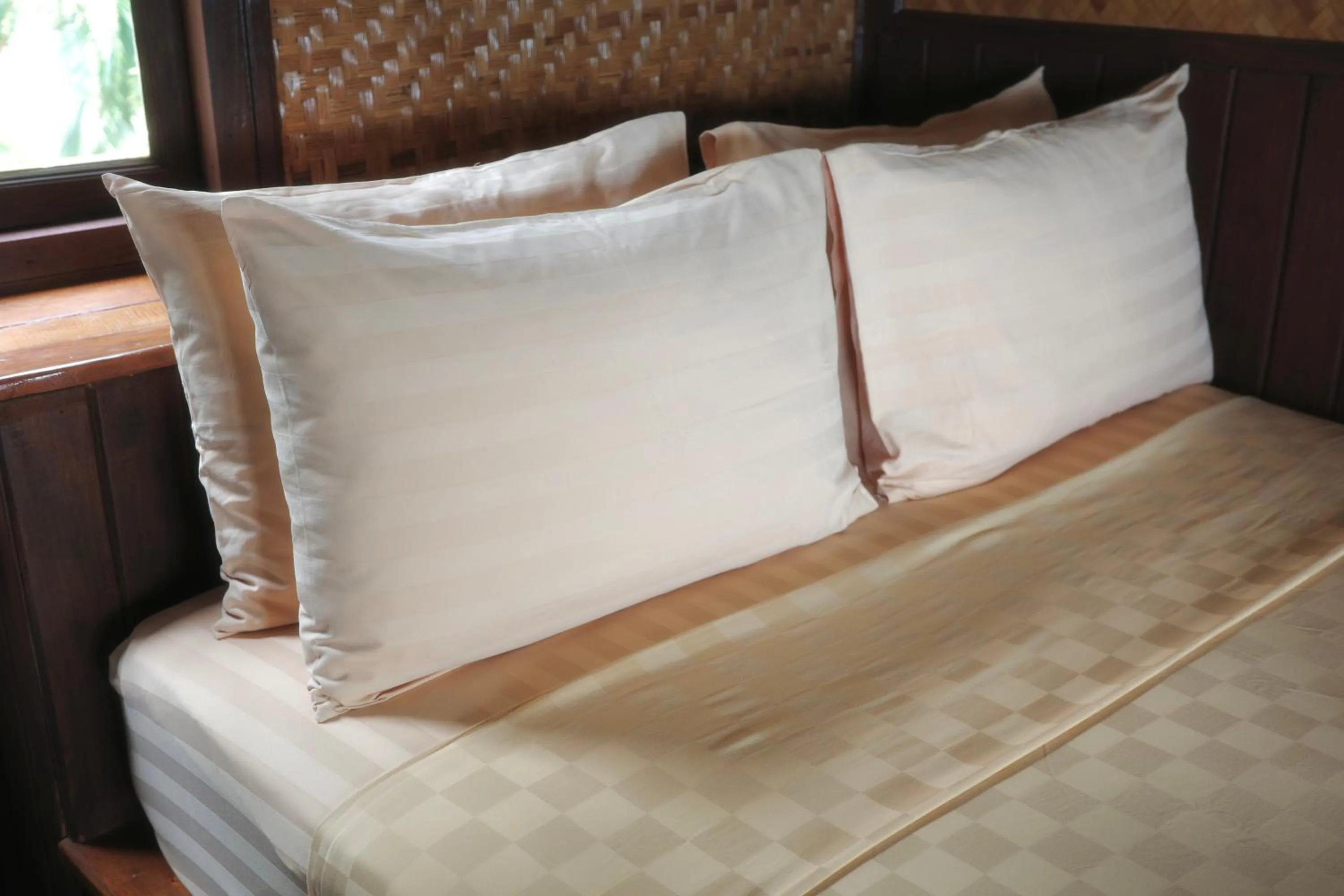 Bed in Phi Phi Relax Beach Resort