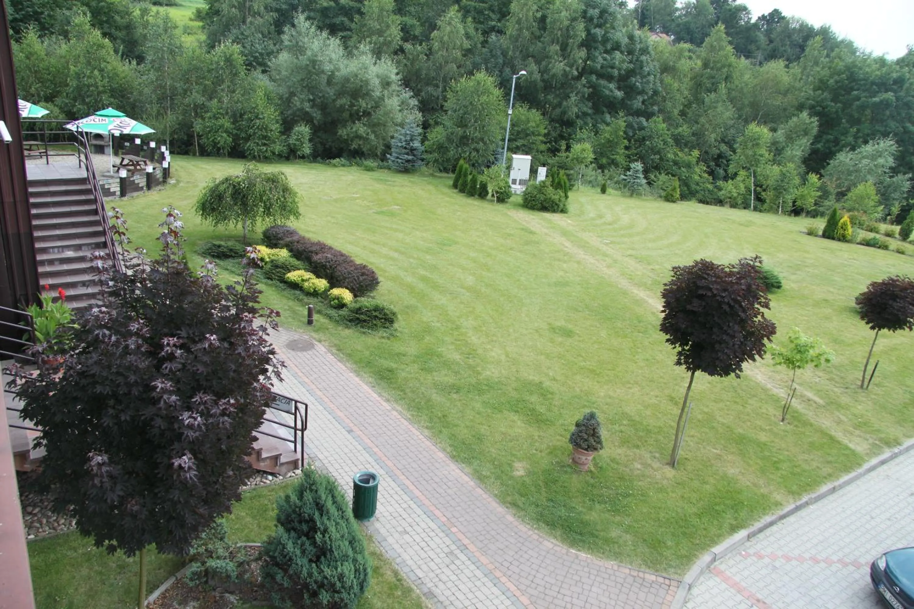 Bird's eye view in Hotel Dunajec