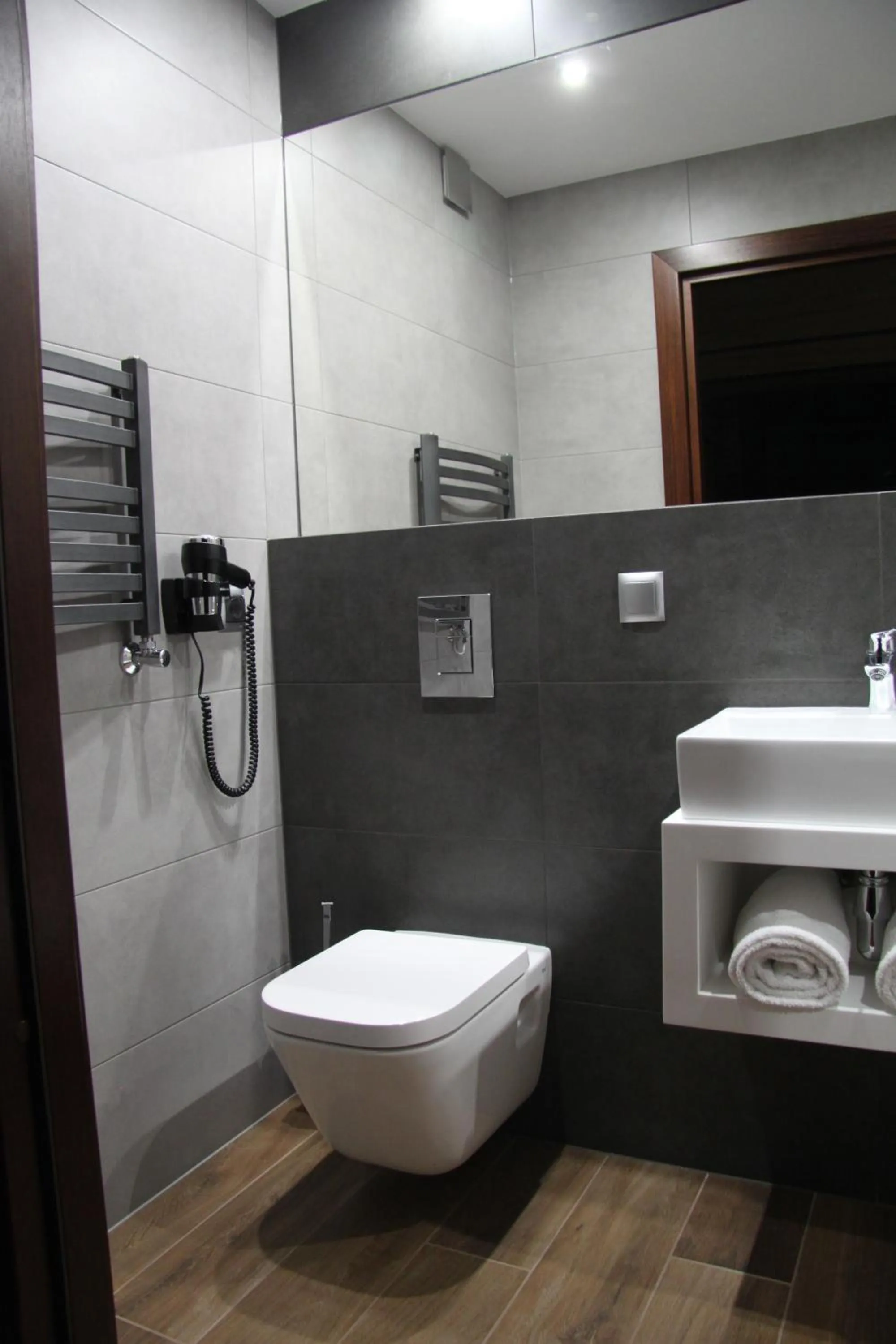 Toilet in Hotel Dunajec