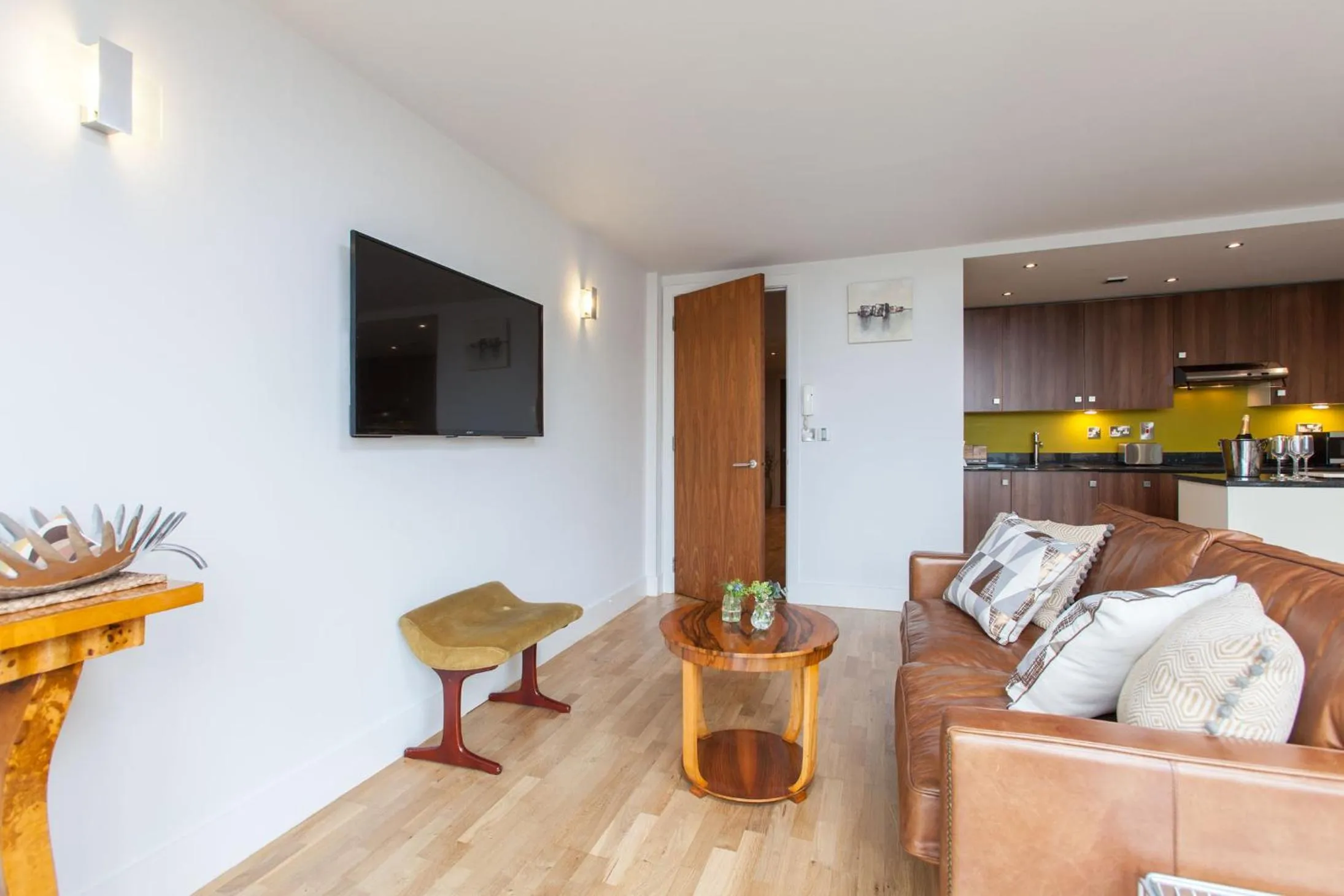 Living room in The Sinclair Building