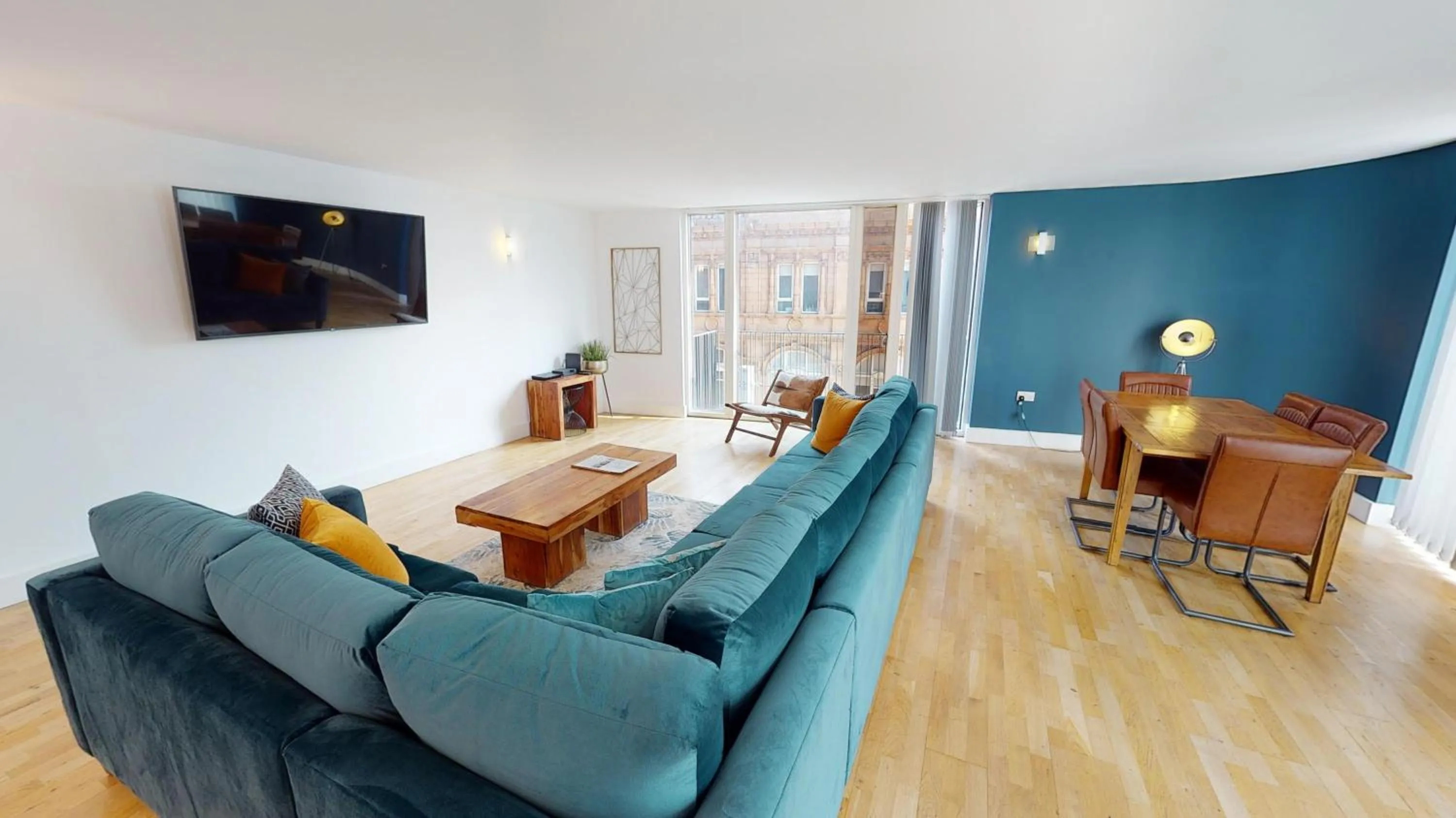 Living room in The Sinclair Building