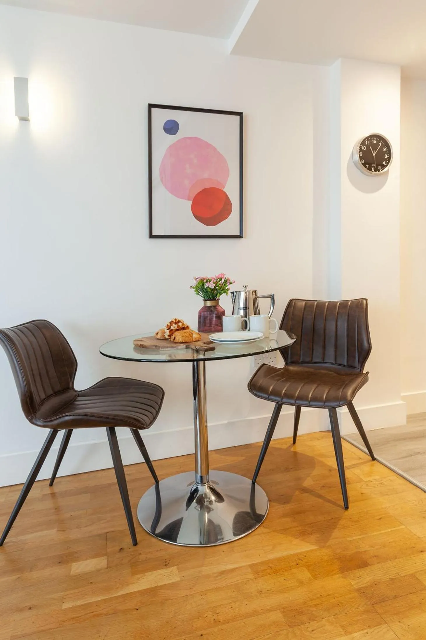 Dining area in The Sinclair Building