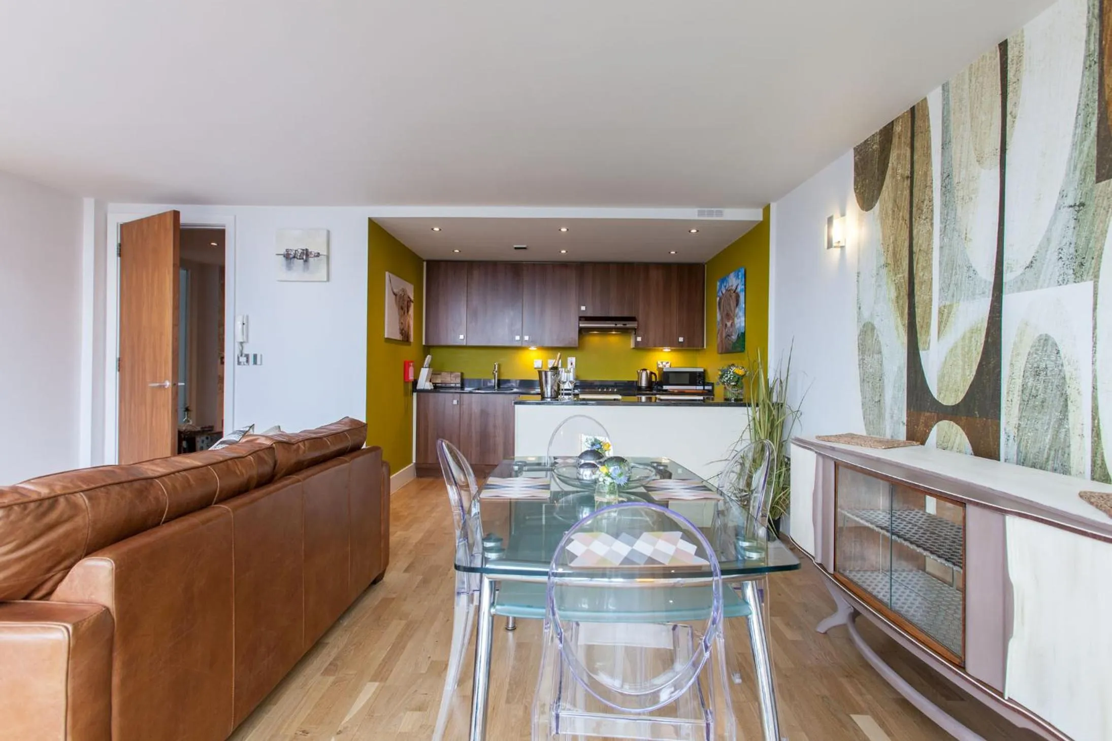 Dining area in The Sinclair Building